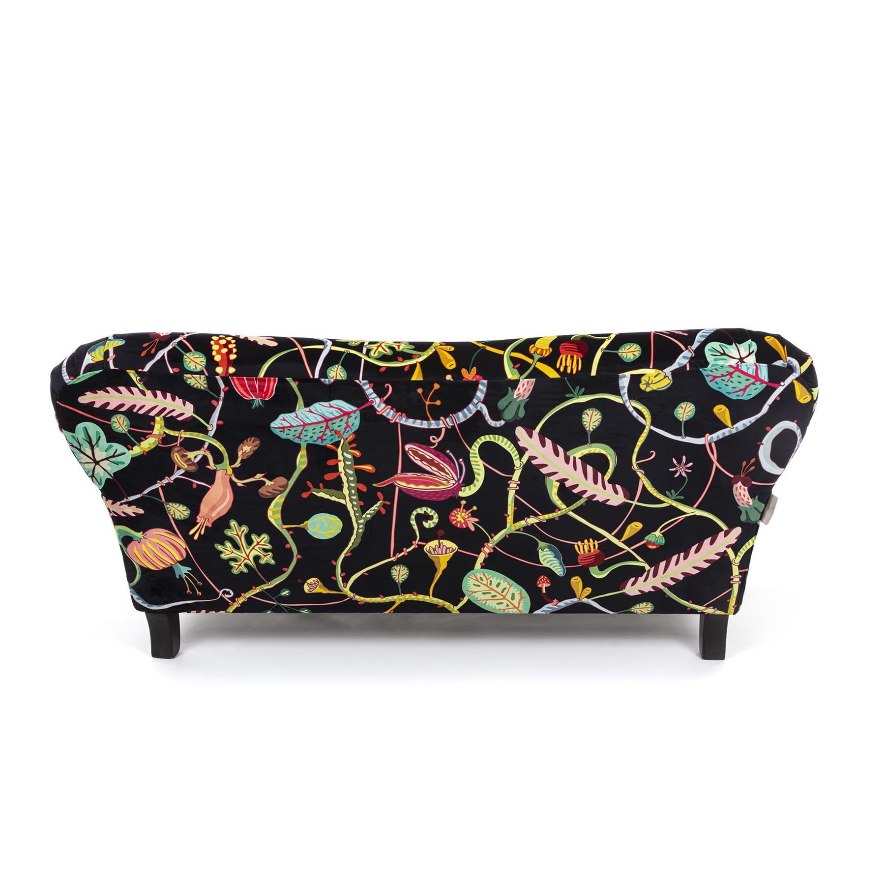 Seletti Bank 2-zits Botanical Diva Black