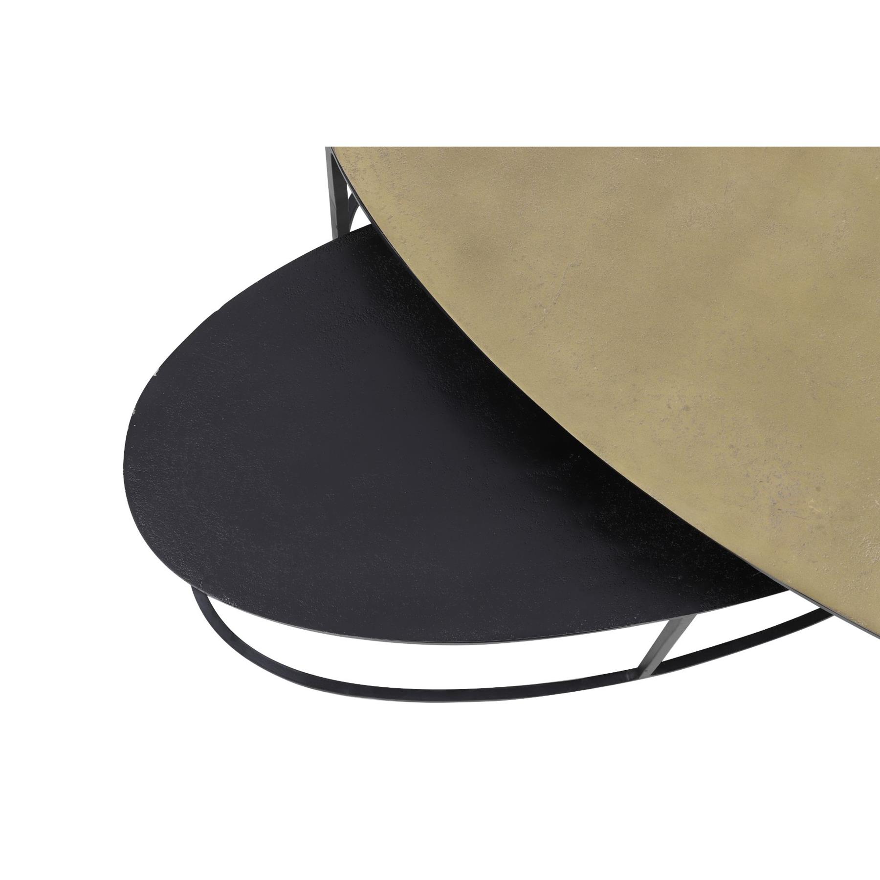Light & Living Bijzettafel Paxson - Brons - 89x42x46cm