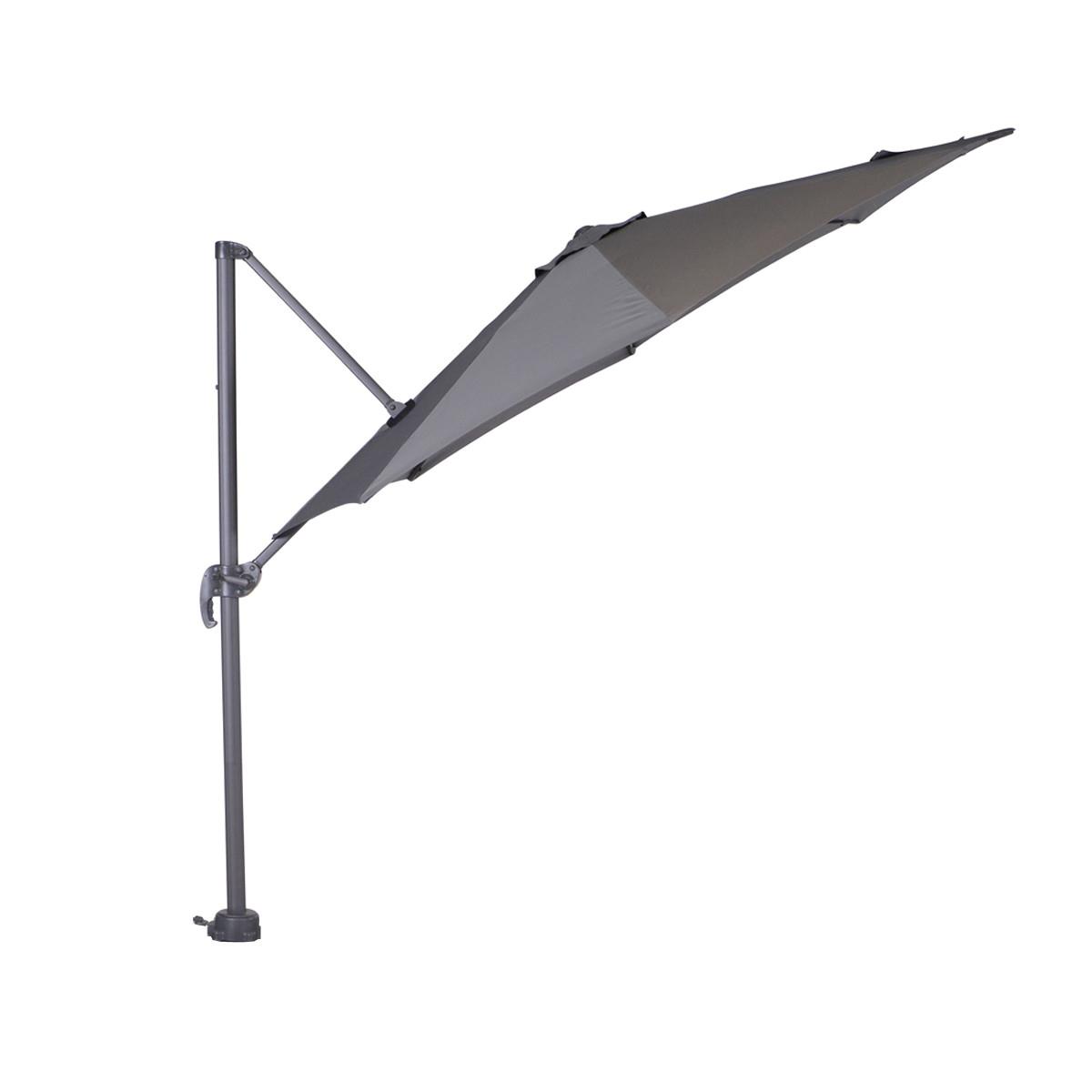 Garden Impressions Hawaii zweefparasol S Ø300 - donker grijs