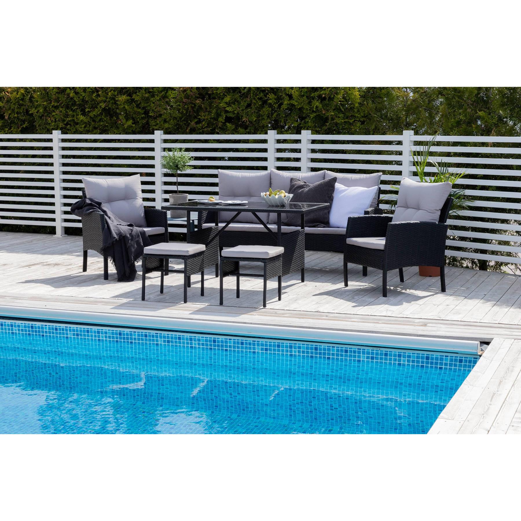 Venture Home Knock Bankstel - Zwart
