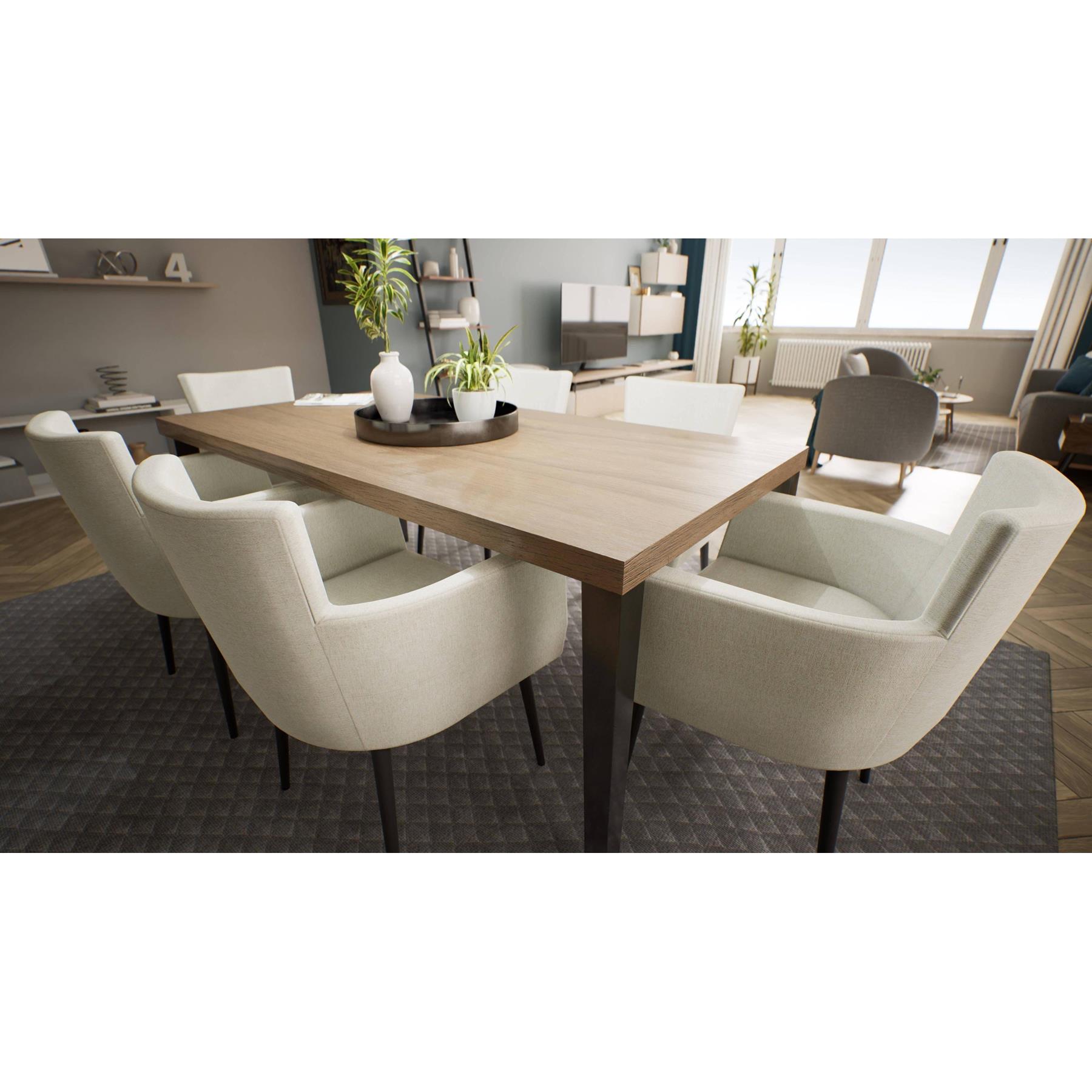 NADUVI Collection Set van 4 eetkamerstoelen Billie