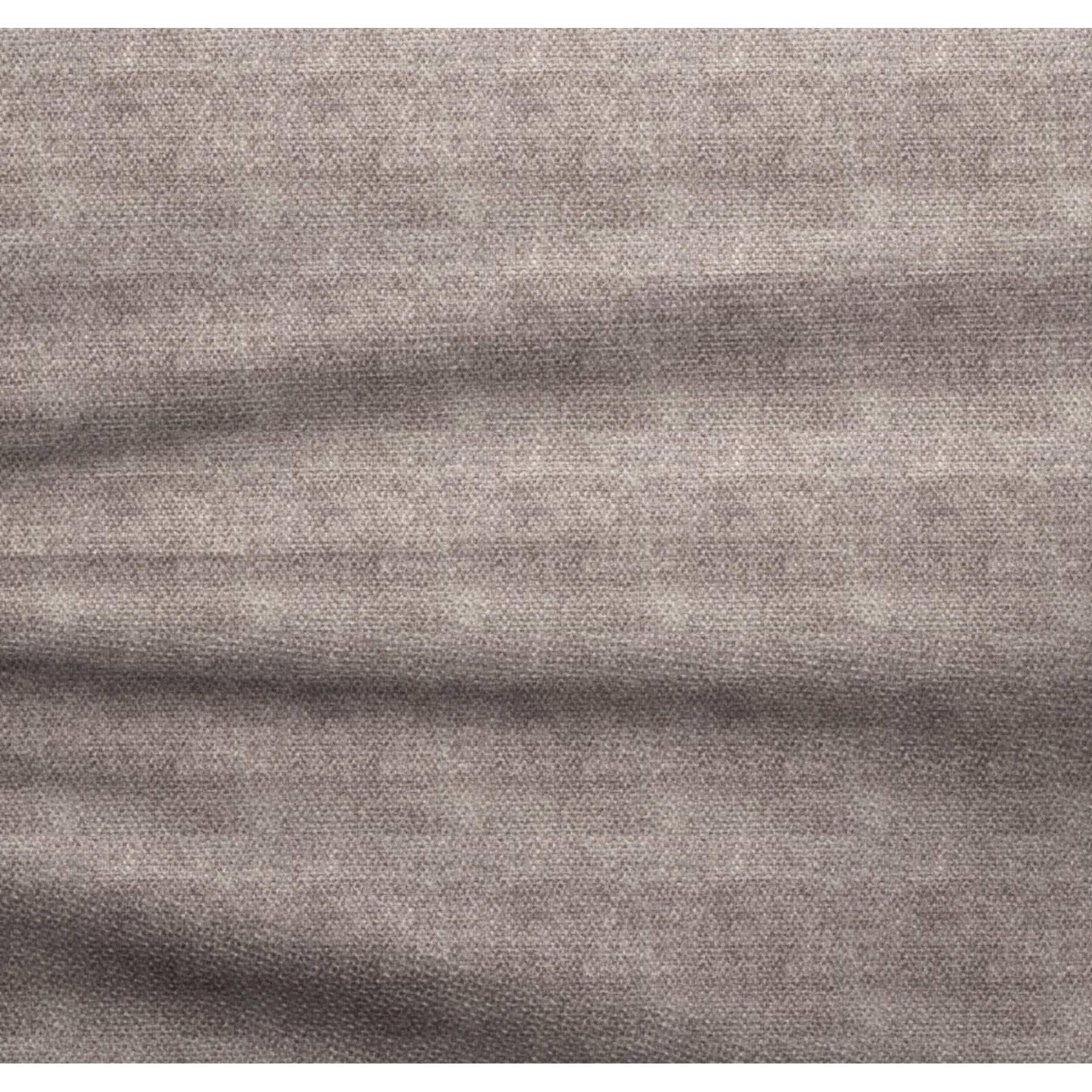 Linker hoek slaapbank kist fluweel taupe 286cm