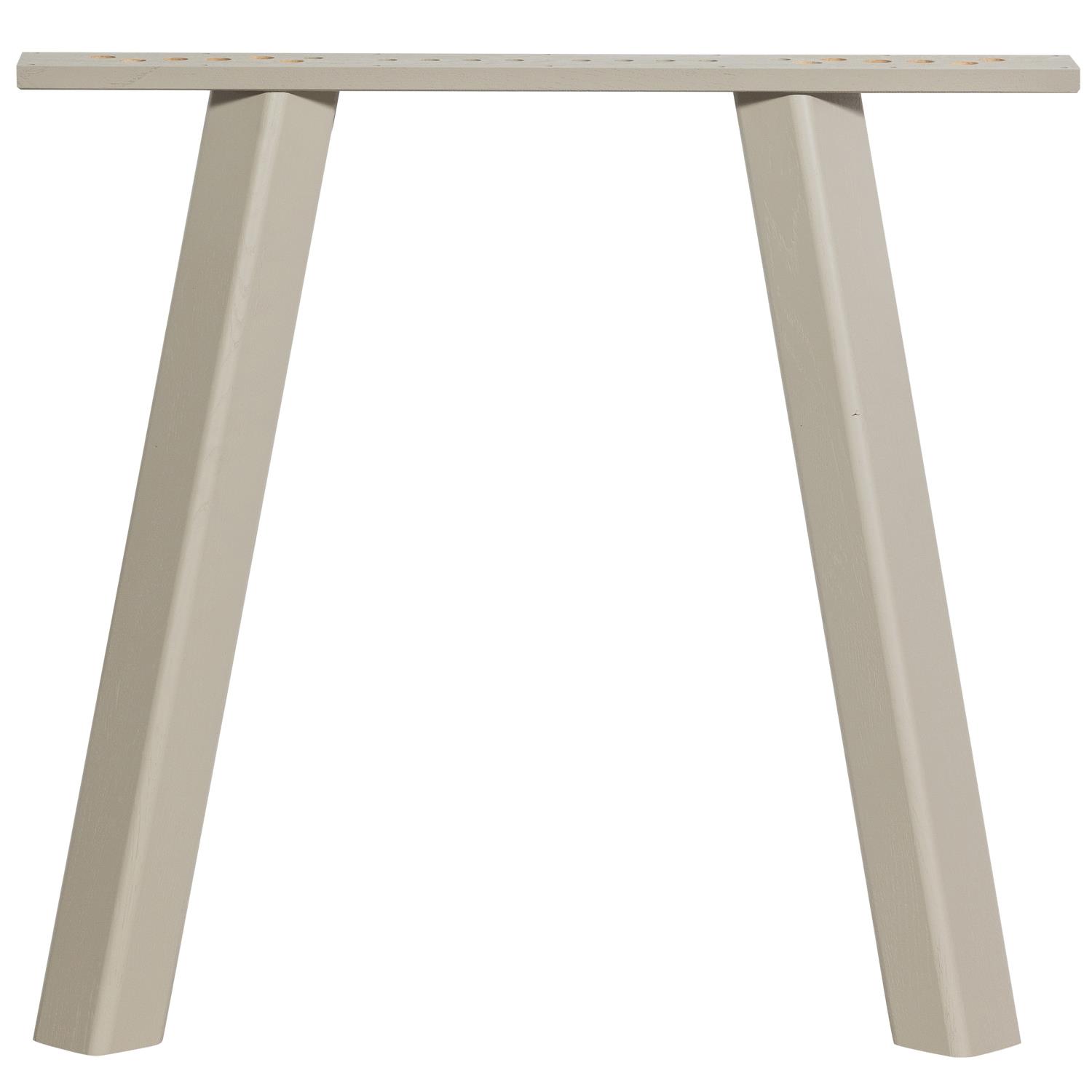 WOOOD Haarlem 4-standen poot - Eiken - Beige - Set van 2