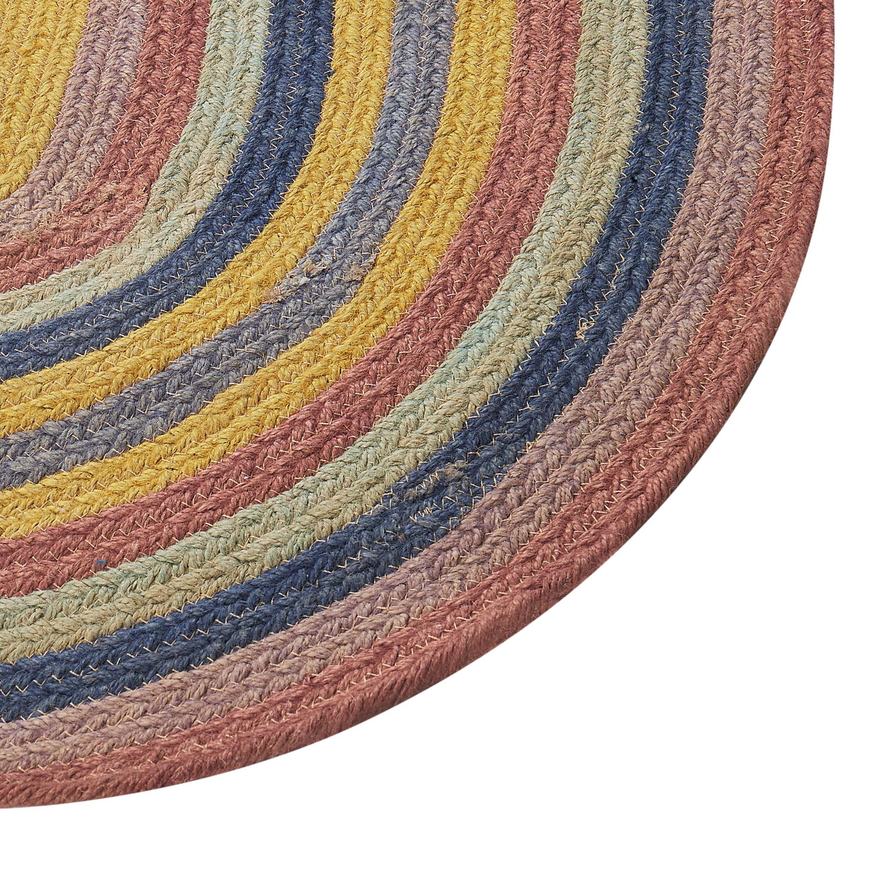 Beliani-PEREWI-Laagpolig vloerkleed-Meerkleurig-70 x 100 cm-Jute