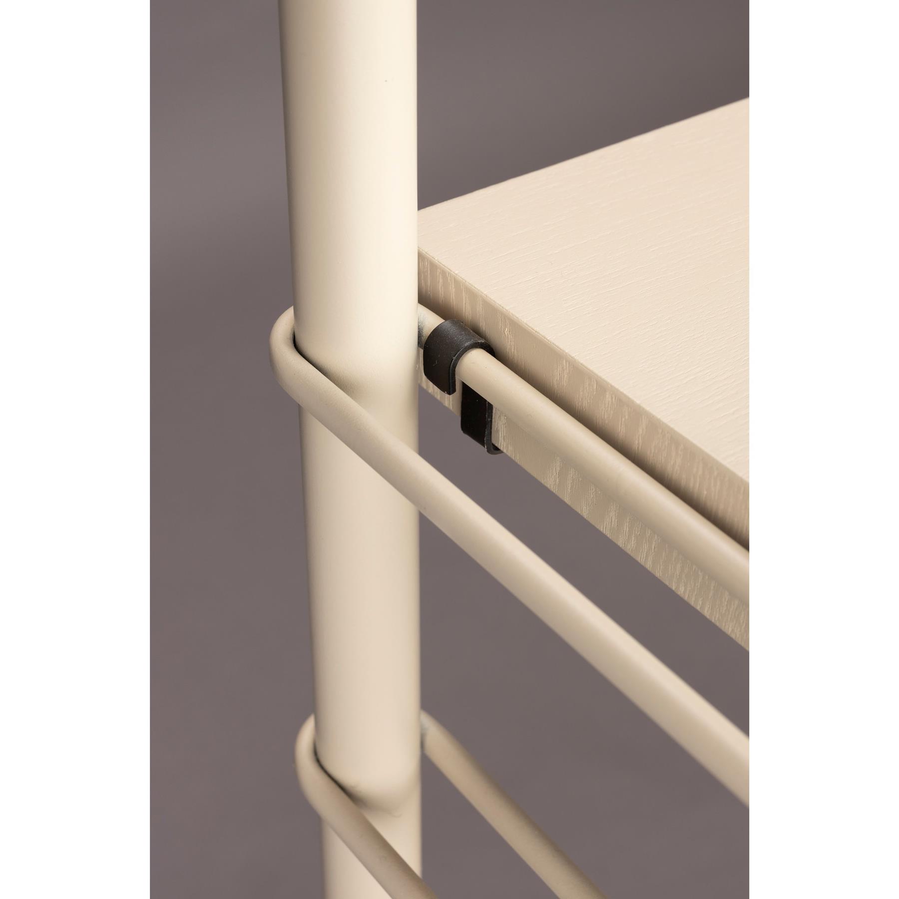 Dutchbone Iron Stellingkast Beige Hoog