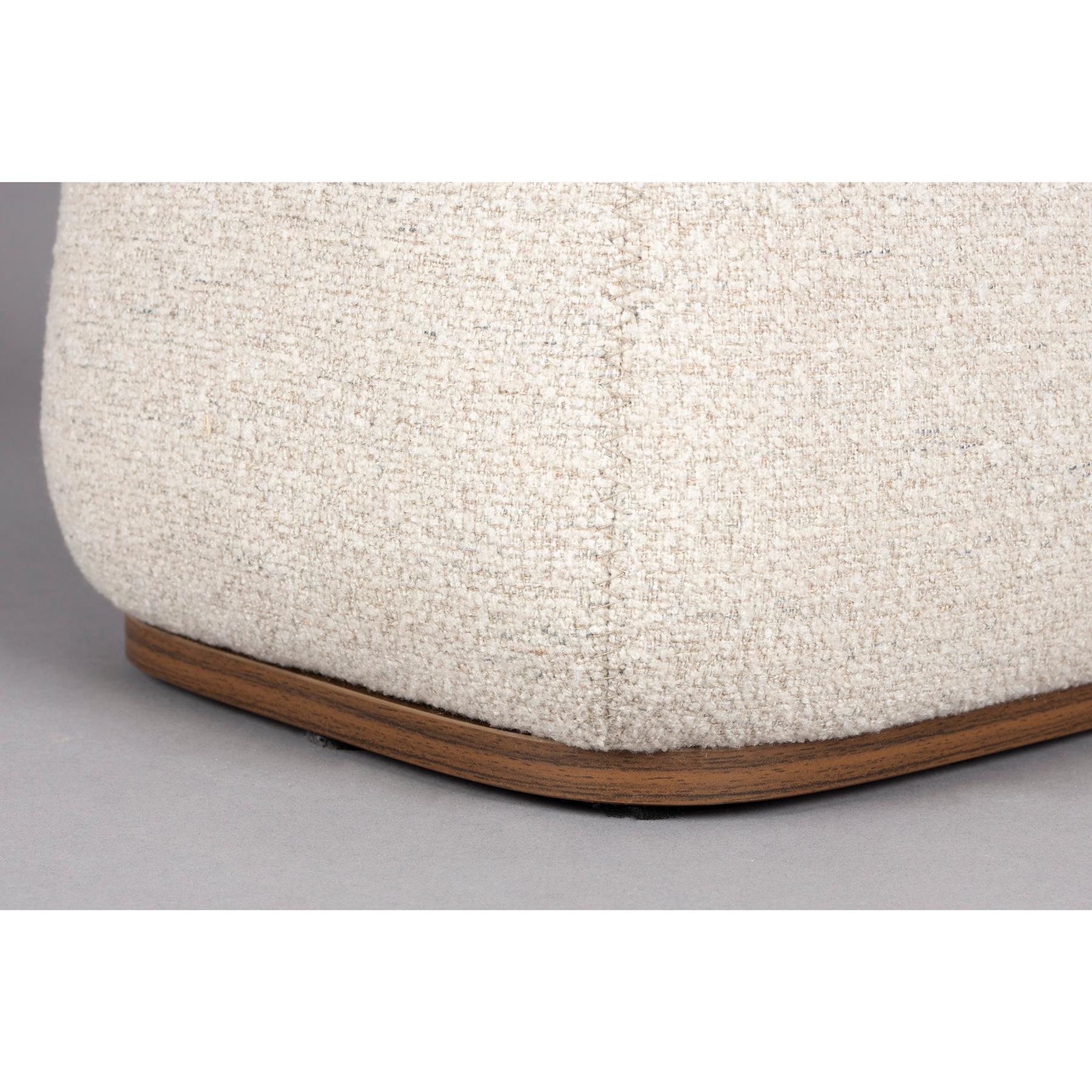 Dutchbone Shelly Bijzettafel Off-White - Wit