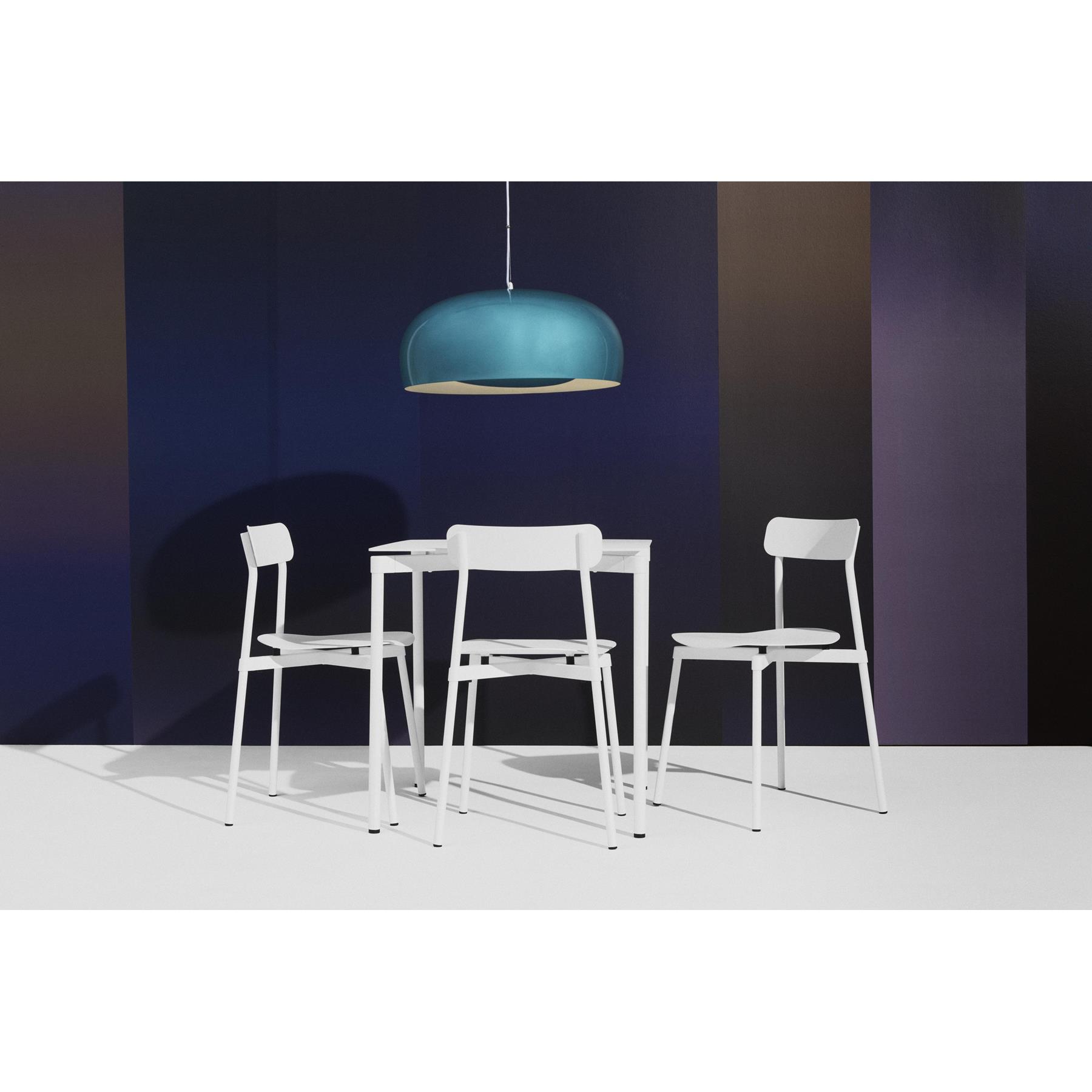 Petite Friture Fromme eettafel 70x70 Pearl Grey