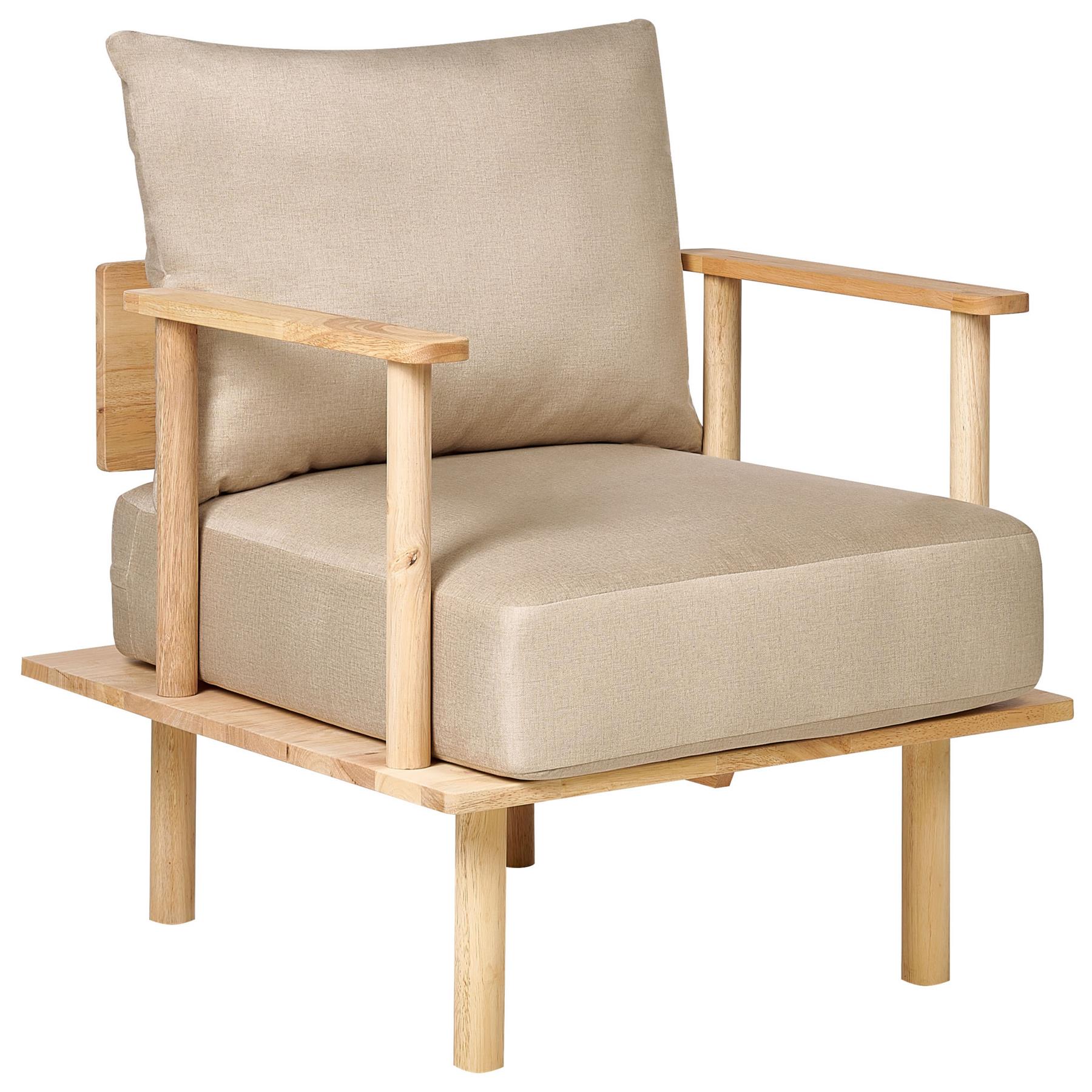 Beliani - ASKER - Woonkamer set - Beige - Polyester