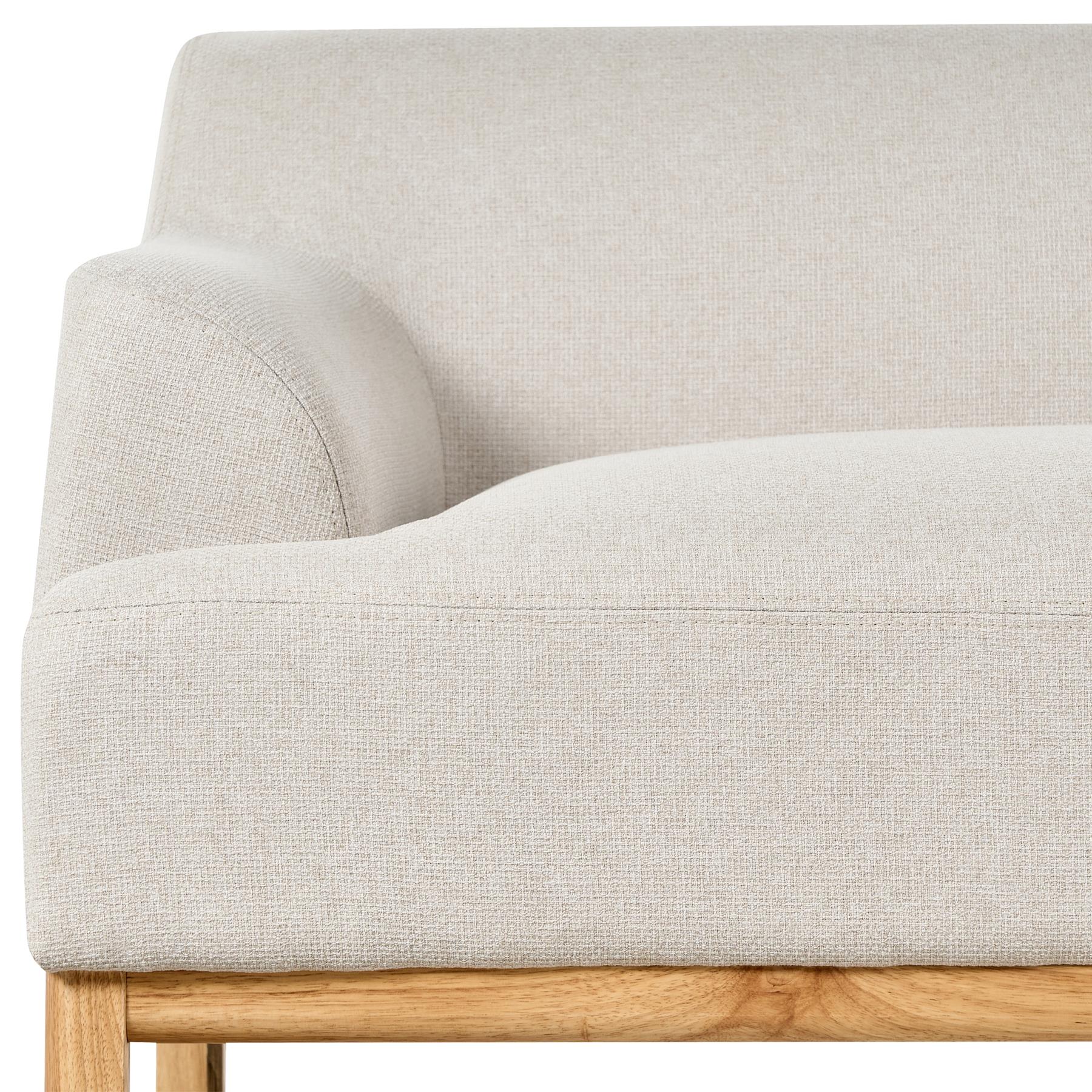Beliani - SOSJO - Hoekbank - Lichtbeige - Linkszijdig - Polyester