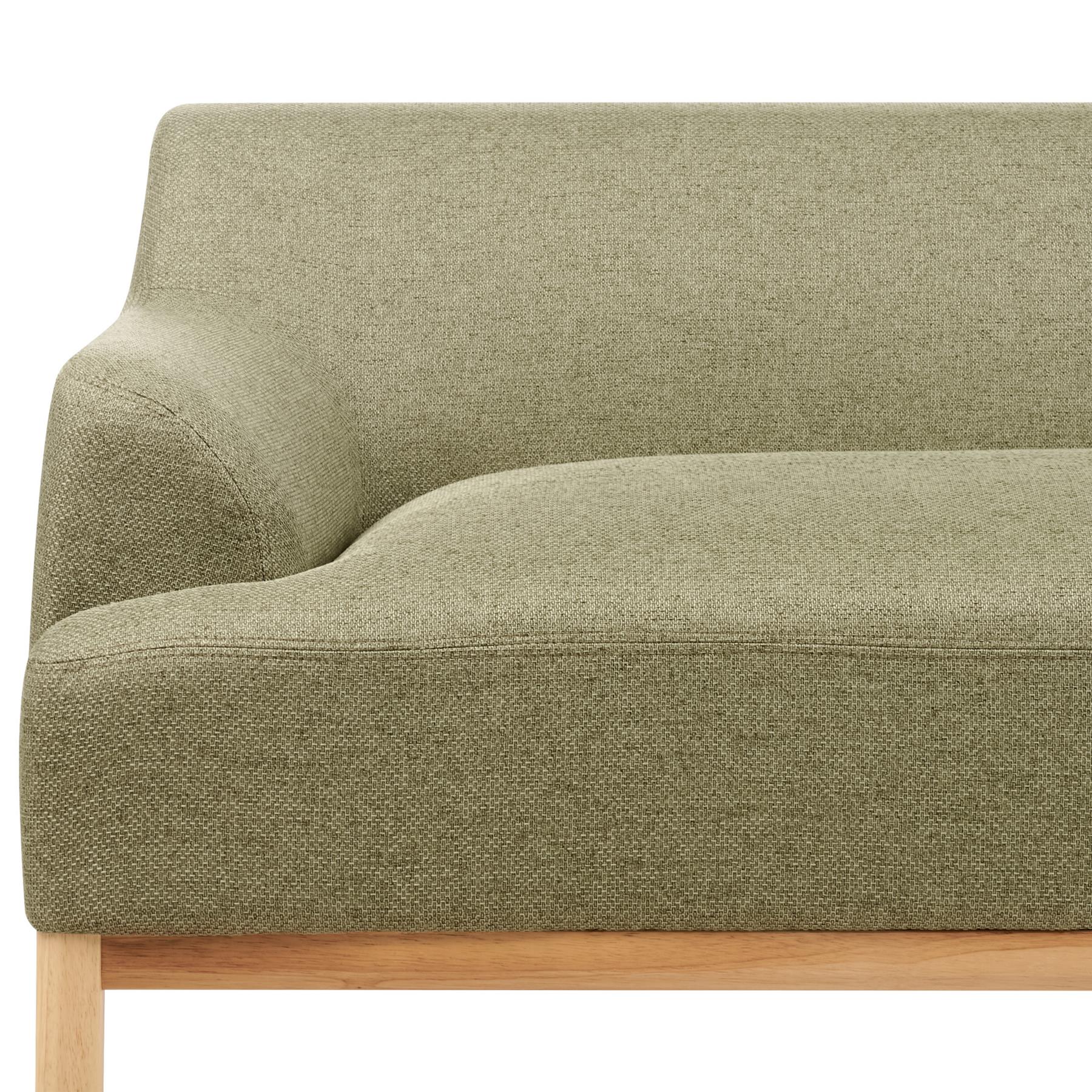 Beliani - SOSJO - Hoekbank - Groen - Linkszijdig - Polyester