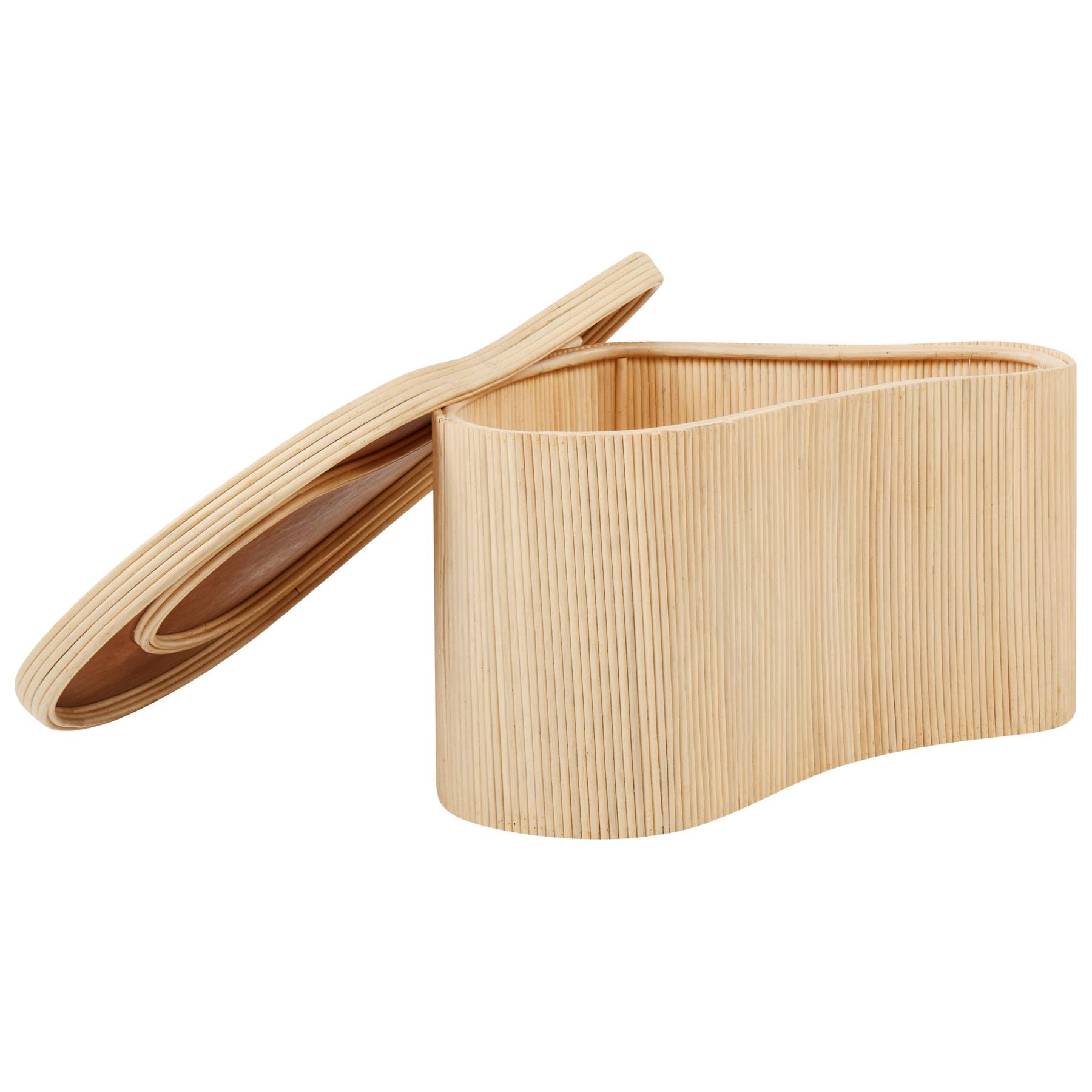 Beliani - SALANTI - Salontafel set - Natuurlijk - Rotan