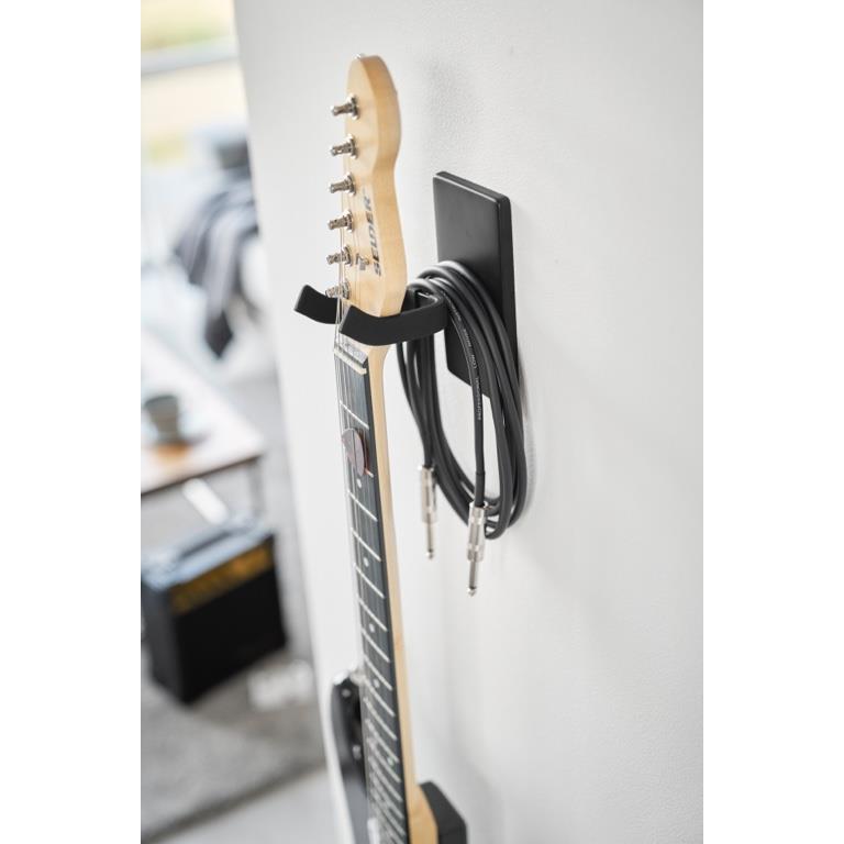 Yamazaki Gitaar Houder Muur - Tower - Zwart