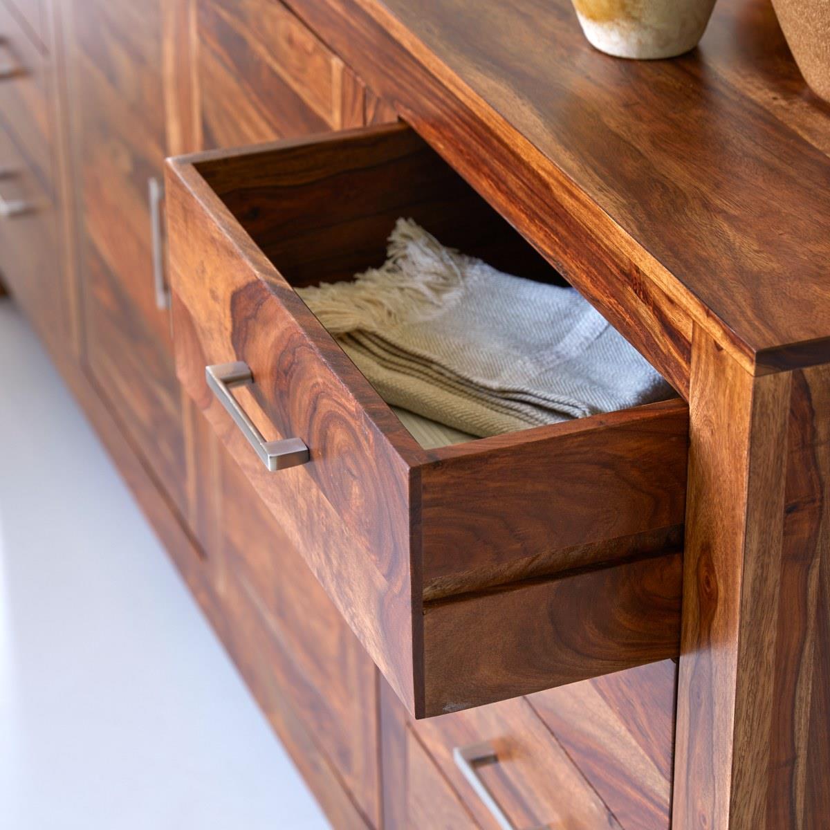 Tikamoon - Mezzo - Massief palissander buffet 205 cm
