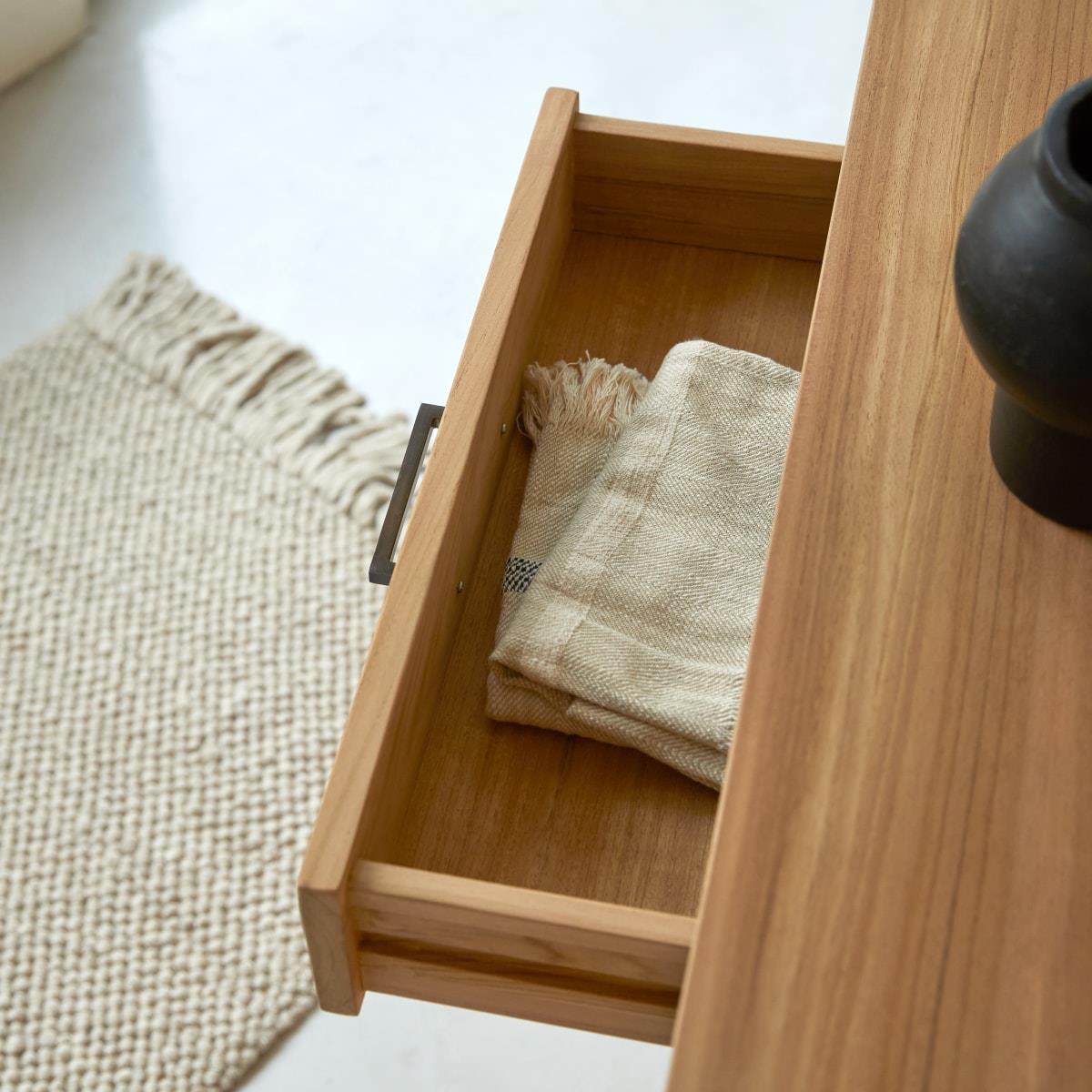 Tikamoon - Maë - Teakhouten dressoir 120 cm