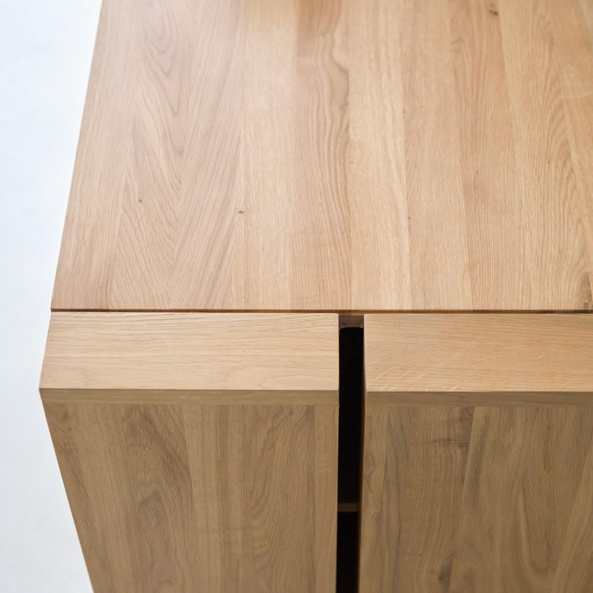 Tikamoon - Eden - Massief eikenhouten buffet 160 cm
