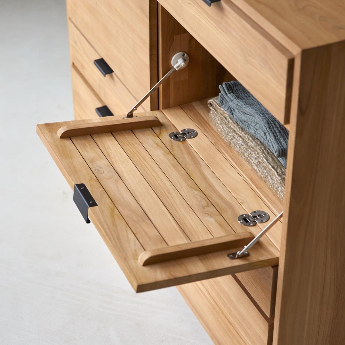Tikamoon - Senson - Massief teak commode