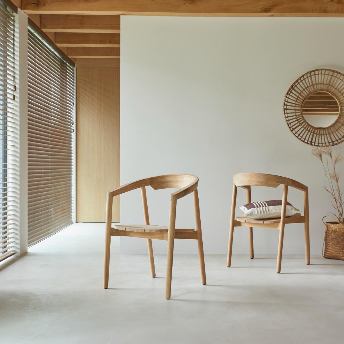 Tikamoon - Francia - Stoel van massief teak