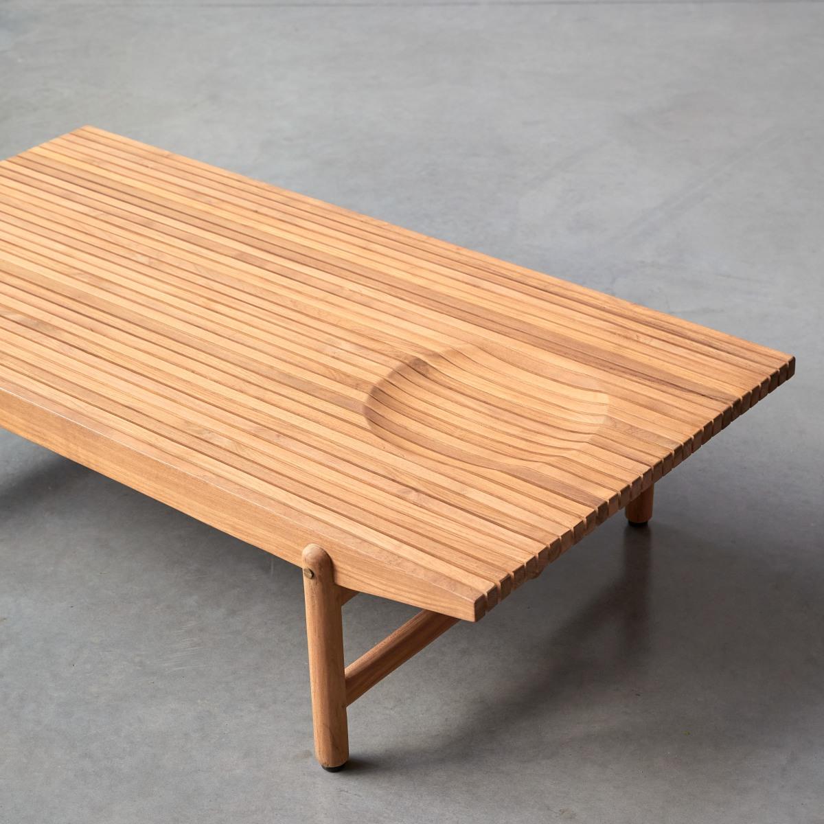 Tikamoon - Fado - Massief teakhouten salontafel