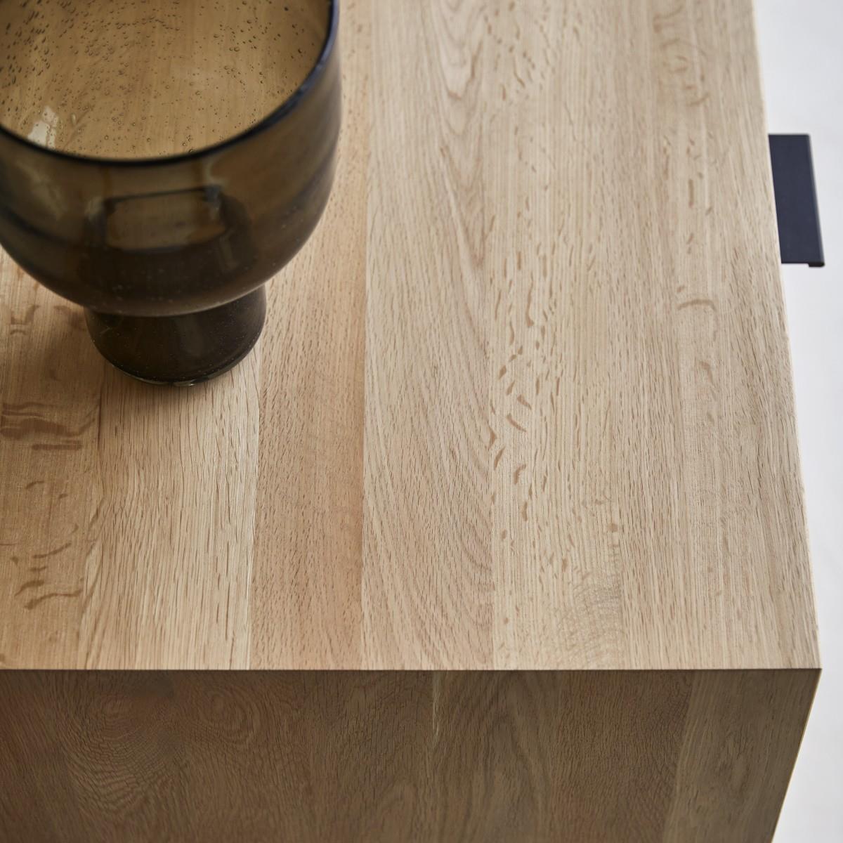 Tikamoon - Senson - Massief eiken tv-meubel 120 cm