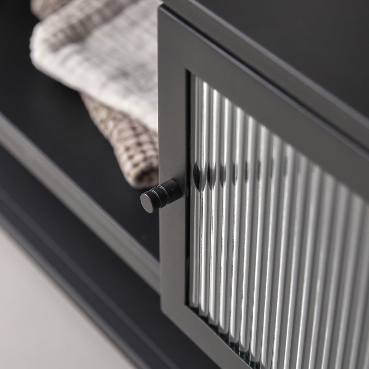 Tikamoon - Metalen tv-meubel Antonin 120 cm