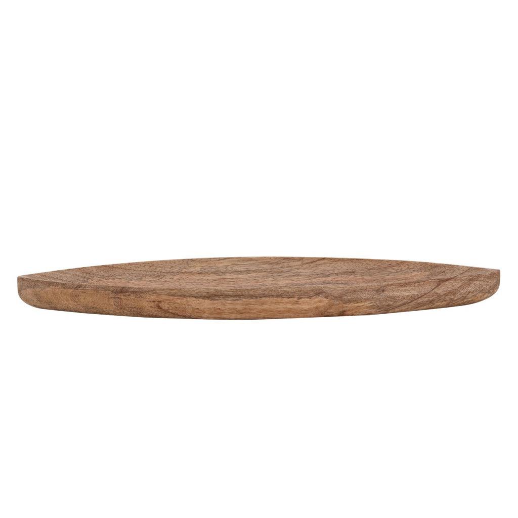 SVJ Schaal - 14x40x3 cm - Hout - Naturel