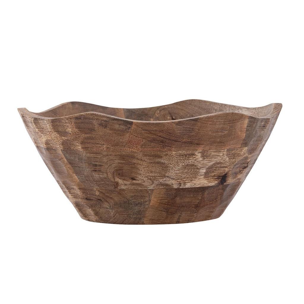 SVJ Schaal - 25x25x10 cm - Hout - Naturel