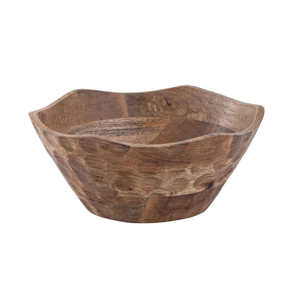 SVJ Schaal - 25x25x10 cm - Hout - Naturel