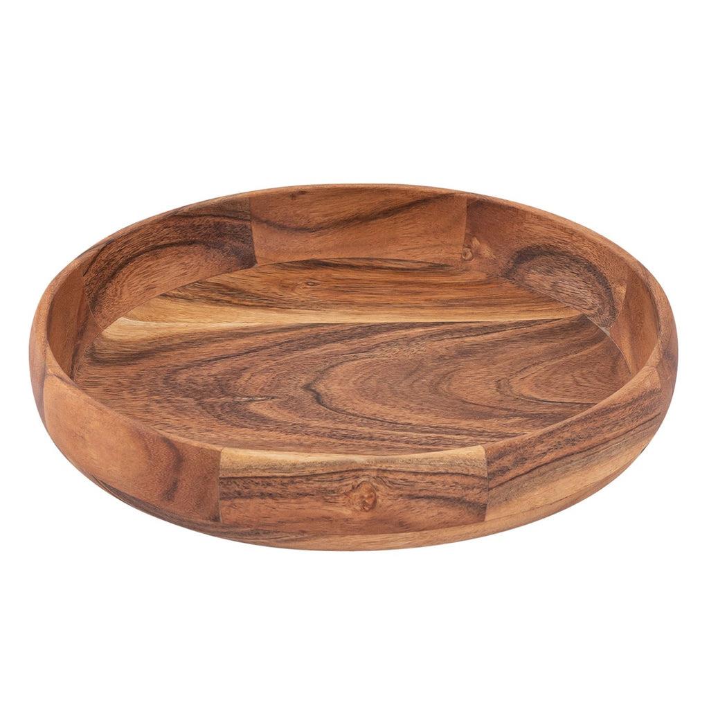 SVJ Schaal - 30x30x5 cm - Hout - Naturel