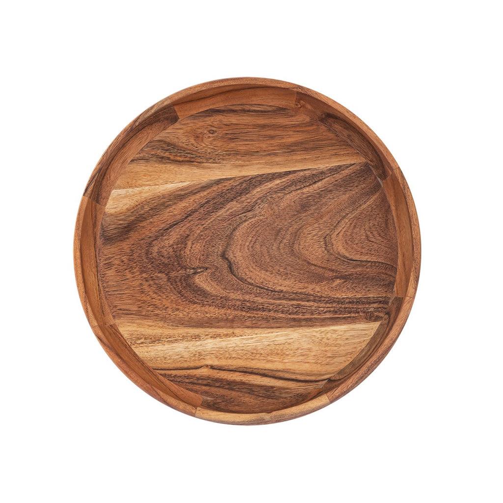 SVJ Schaal - 30x30x5 cm - Hout - Naturel