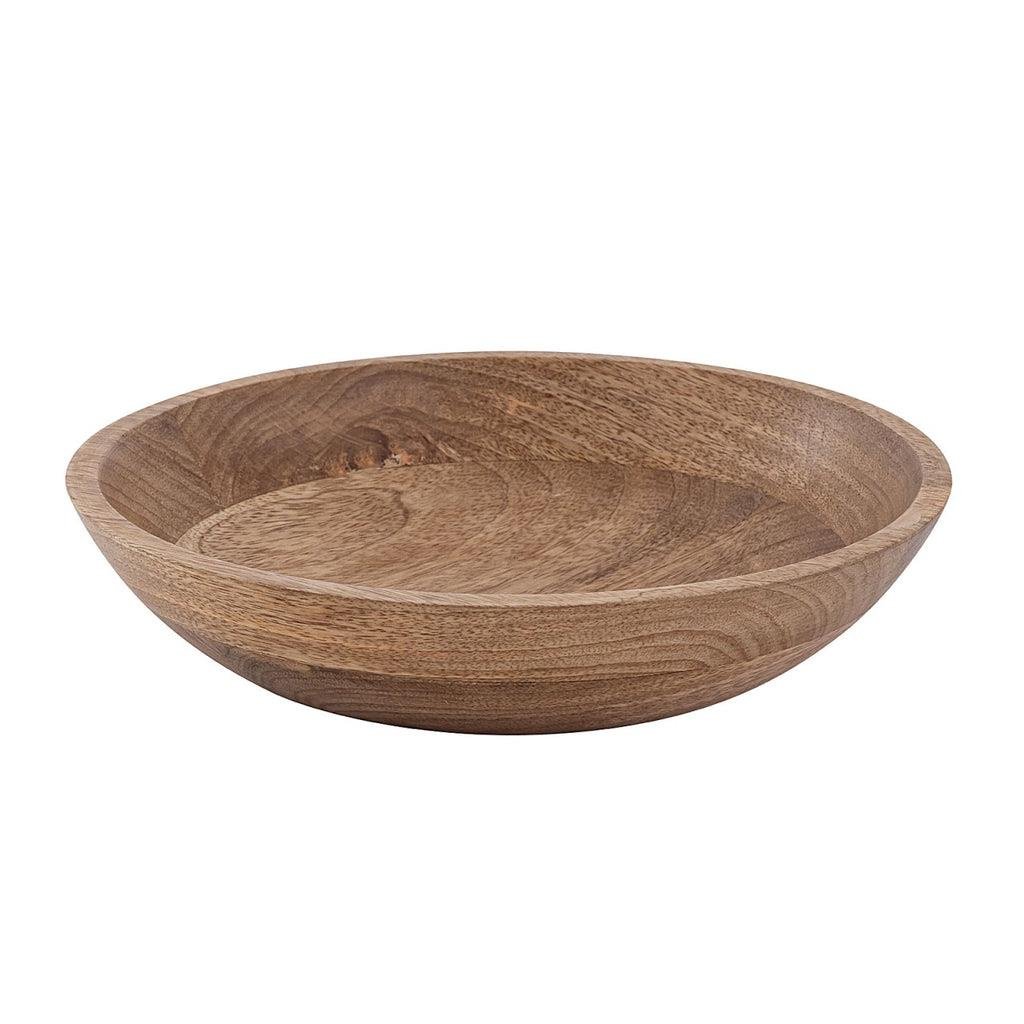 SVJ Schaal - 25x25x6 cm - Mango Hout - Naturel
