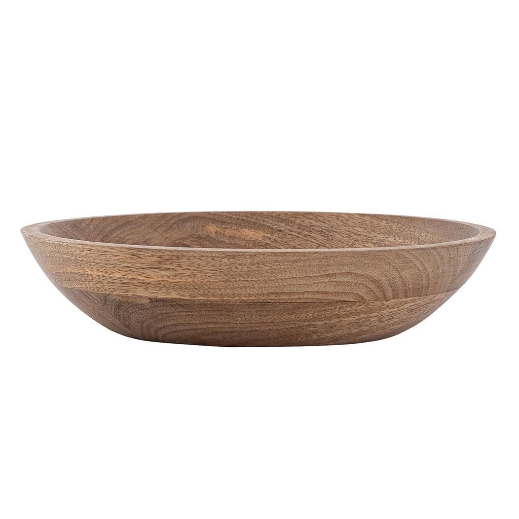 SVJ Schaal - 25x25x6 cm - Mango Hout - Naturel