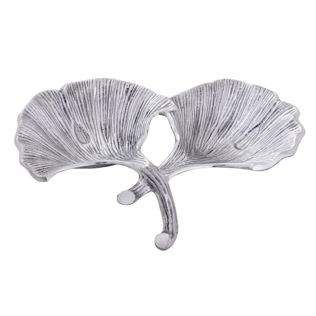 SVJ Schaal - 22x26x4 cm - Aluminium - Zilver - Set van 2