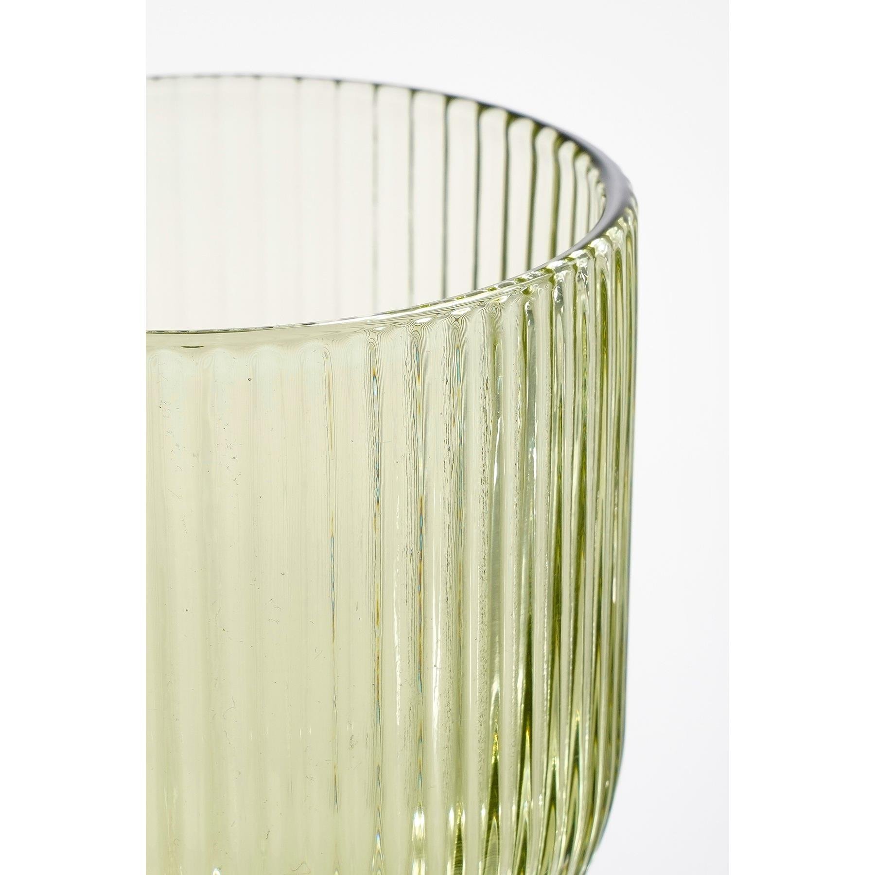 Mica Decorations Merlot Wijnglas - Set van 6 - 250 ml - Lichtgroen