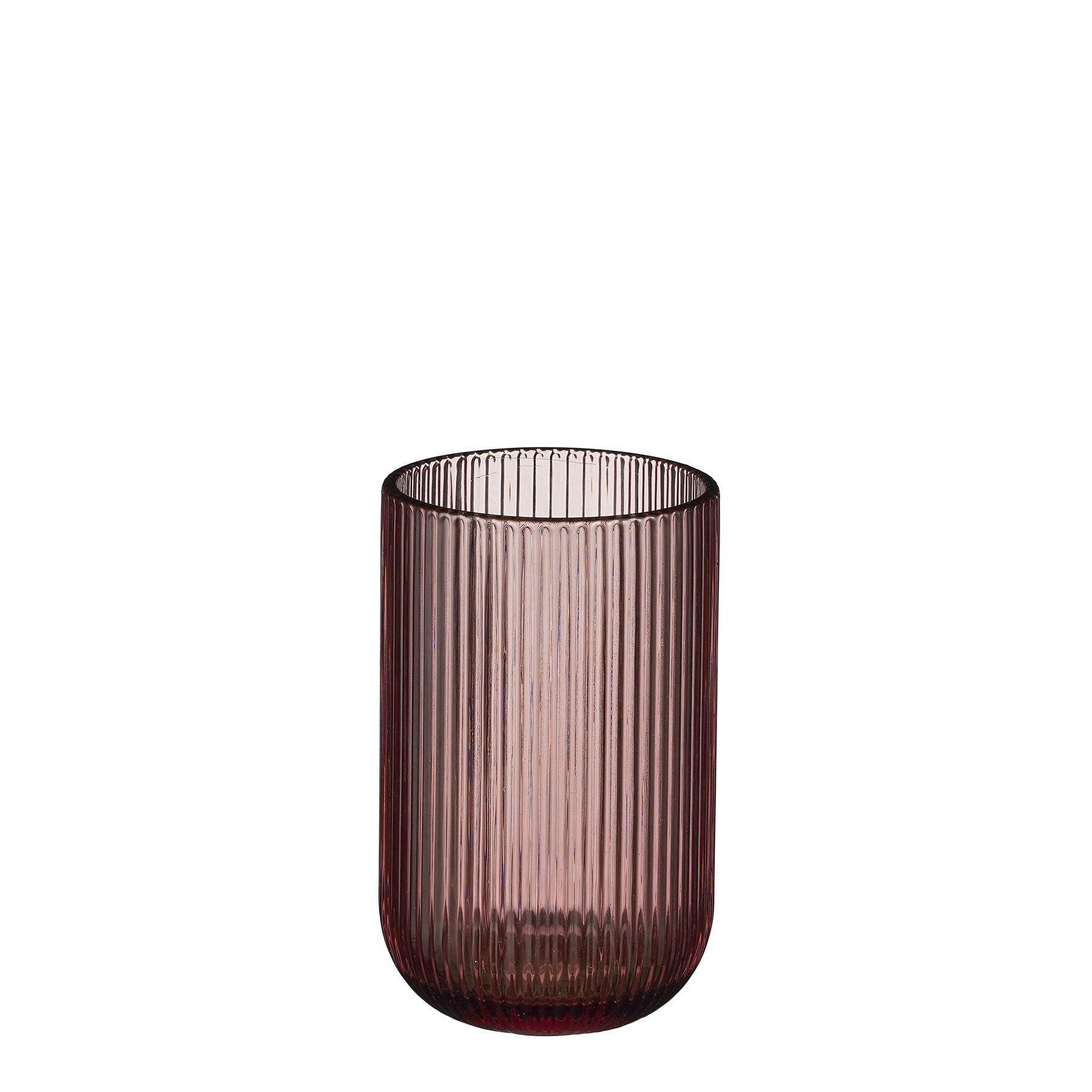 Mica Decorations Merlot Drinkglas - Set van 6 - 400 ml - Paars