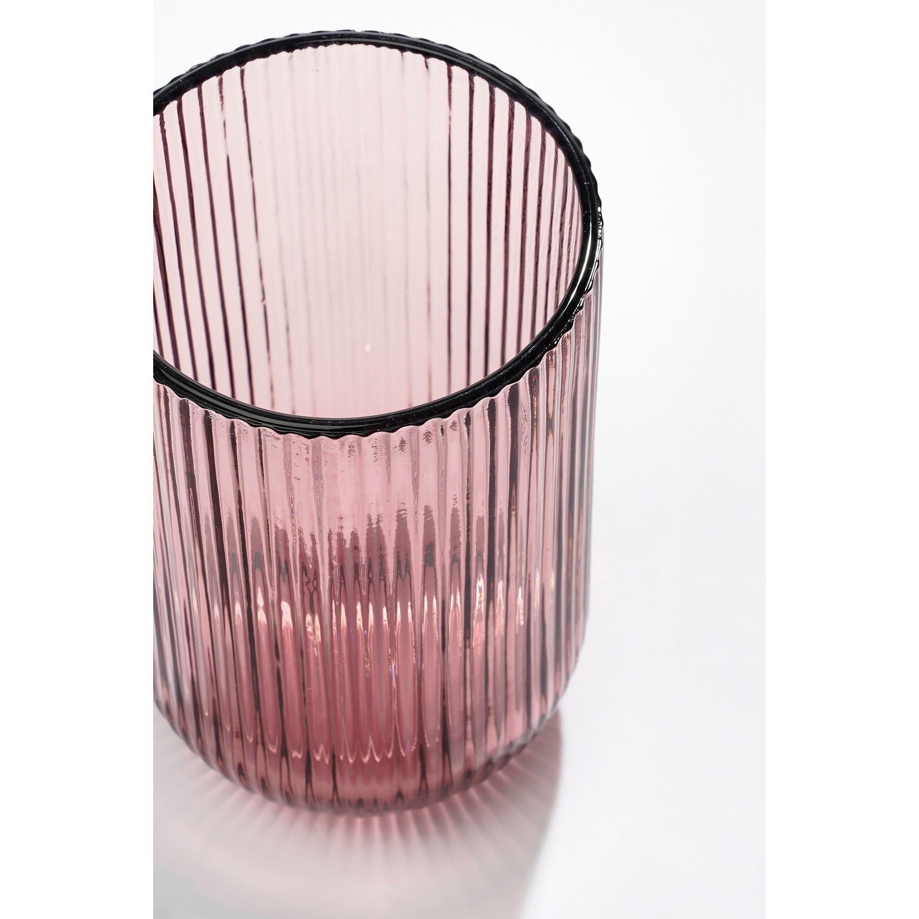 Mica Decorations Merlot Drinkglas - Set van 6 - 400 ml - Paars