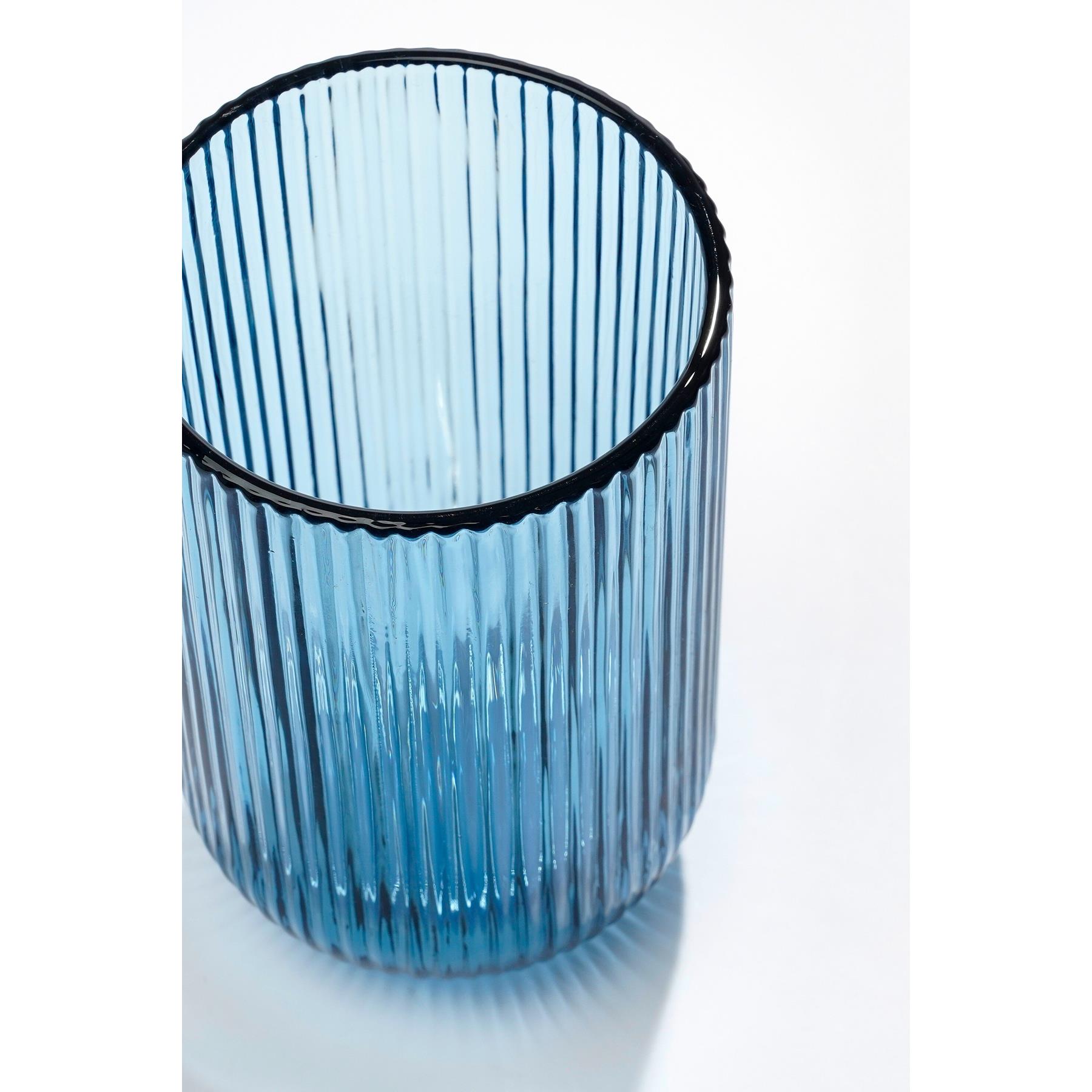 Mica Decorations Merlot Drinkglas - Set van 6 - 400 ml - Blauw