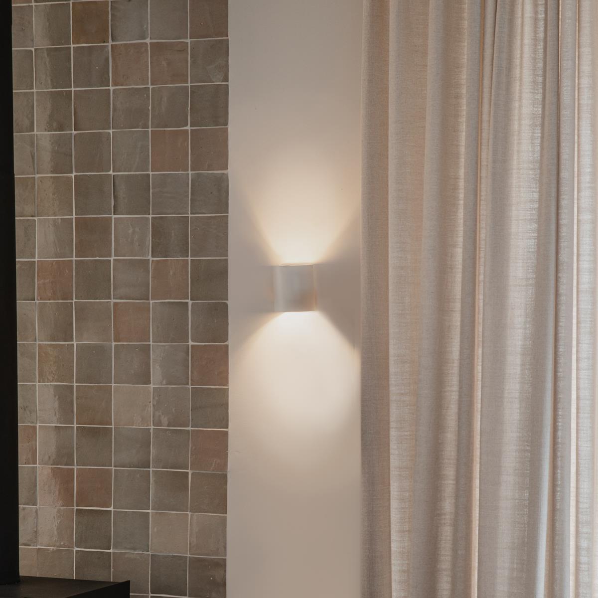QAZQA Smart wandlamp wit incl. Wifi G9 - Sabbio