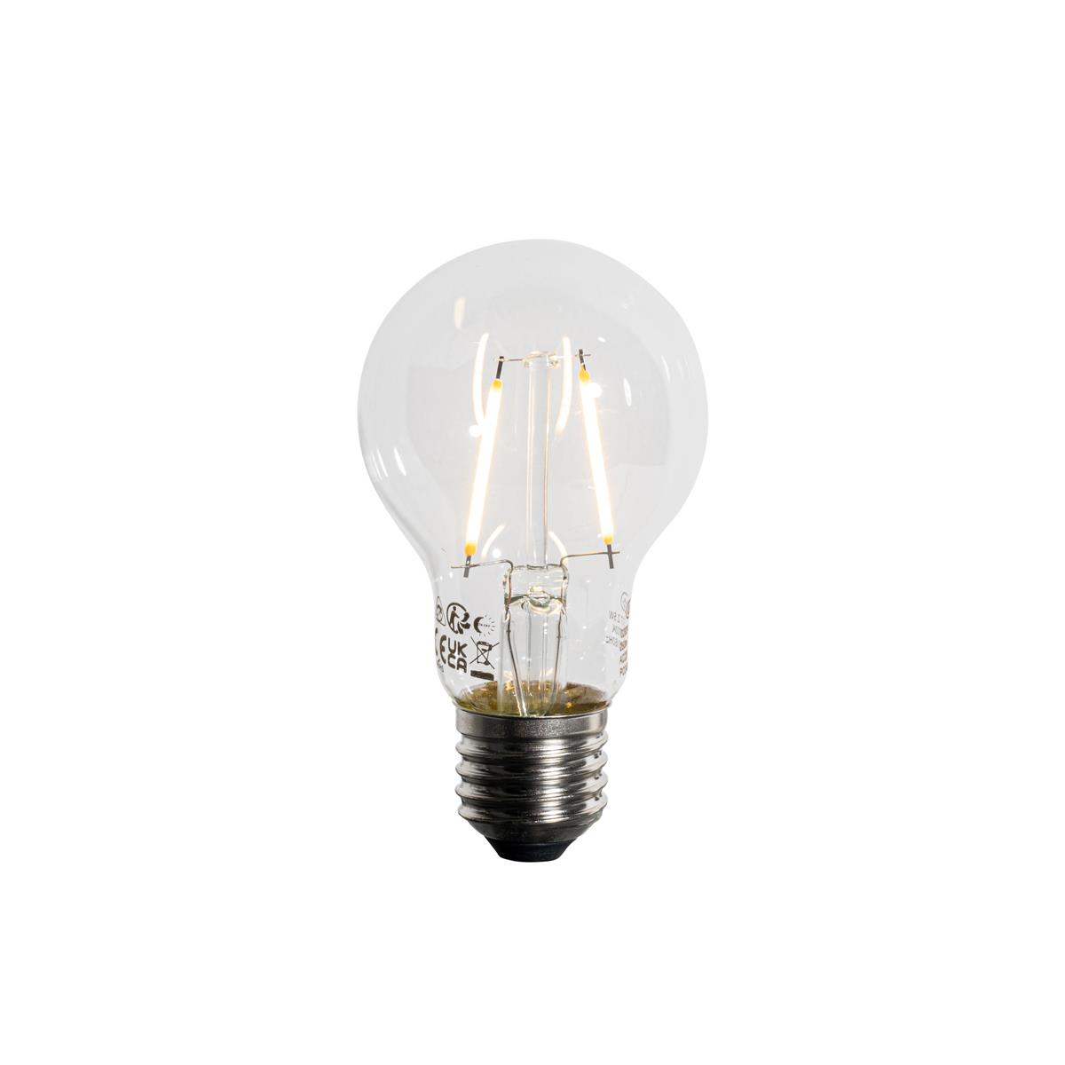 LUEDD E27 LED lamp A60 lux sensor 2,5W 250 lm 2200K