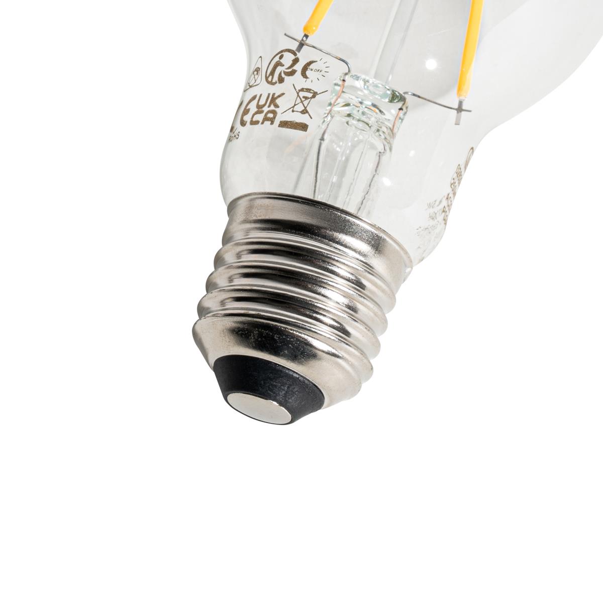 LUEDD E27 LED lamp A60 lux sensor 2,5W 250 lm 2200K