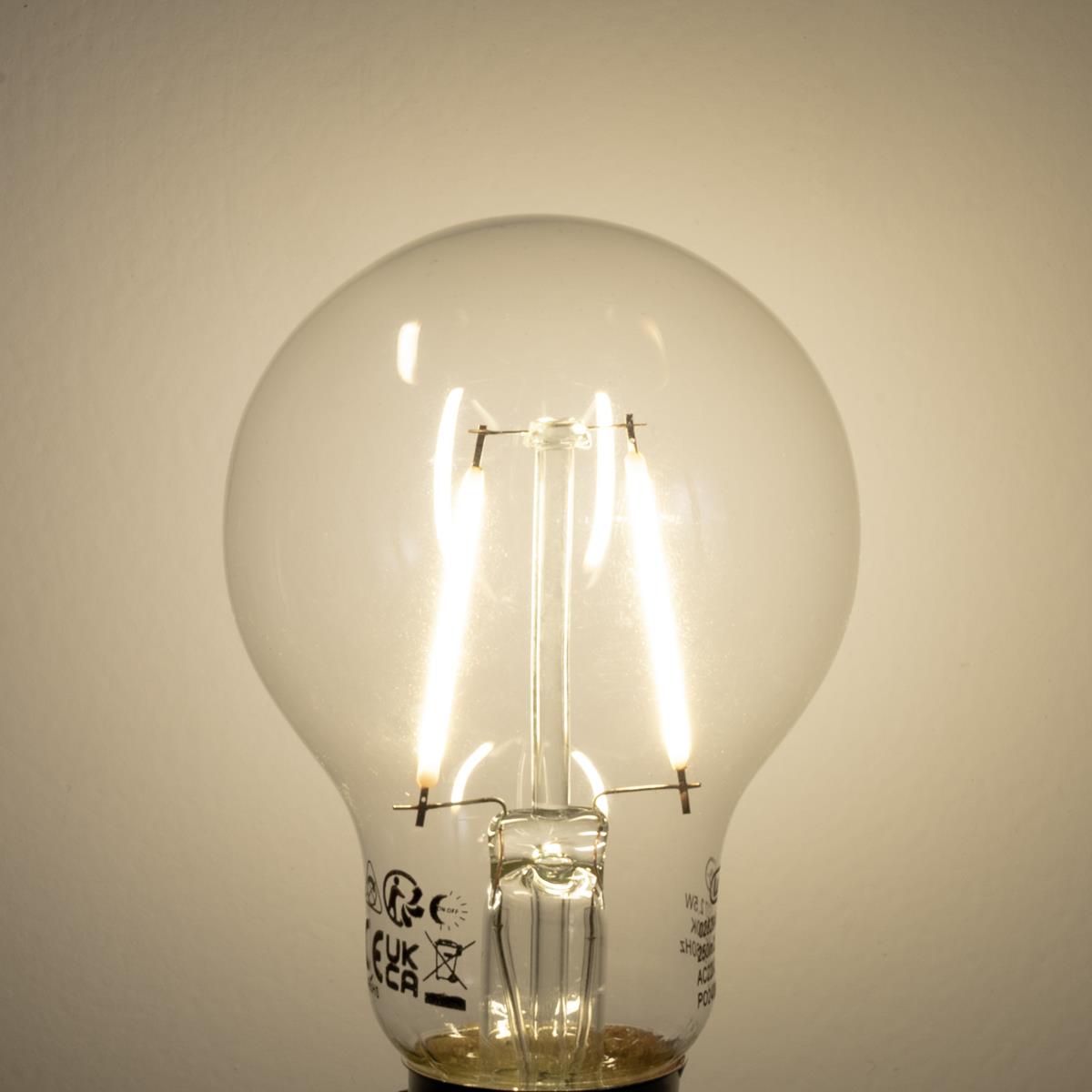 LUEDD E27 LED lamp A60 lux sensor 2,5W 250 lm 2700K