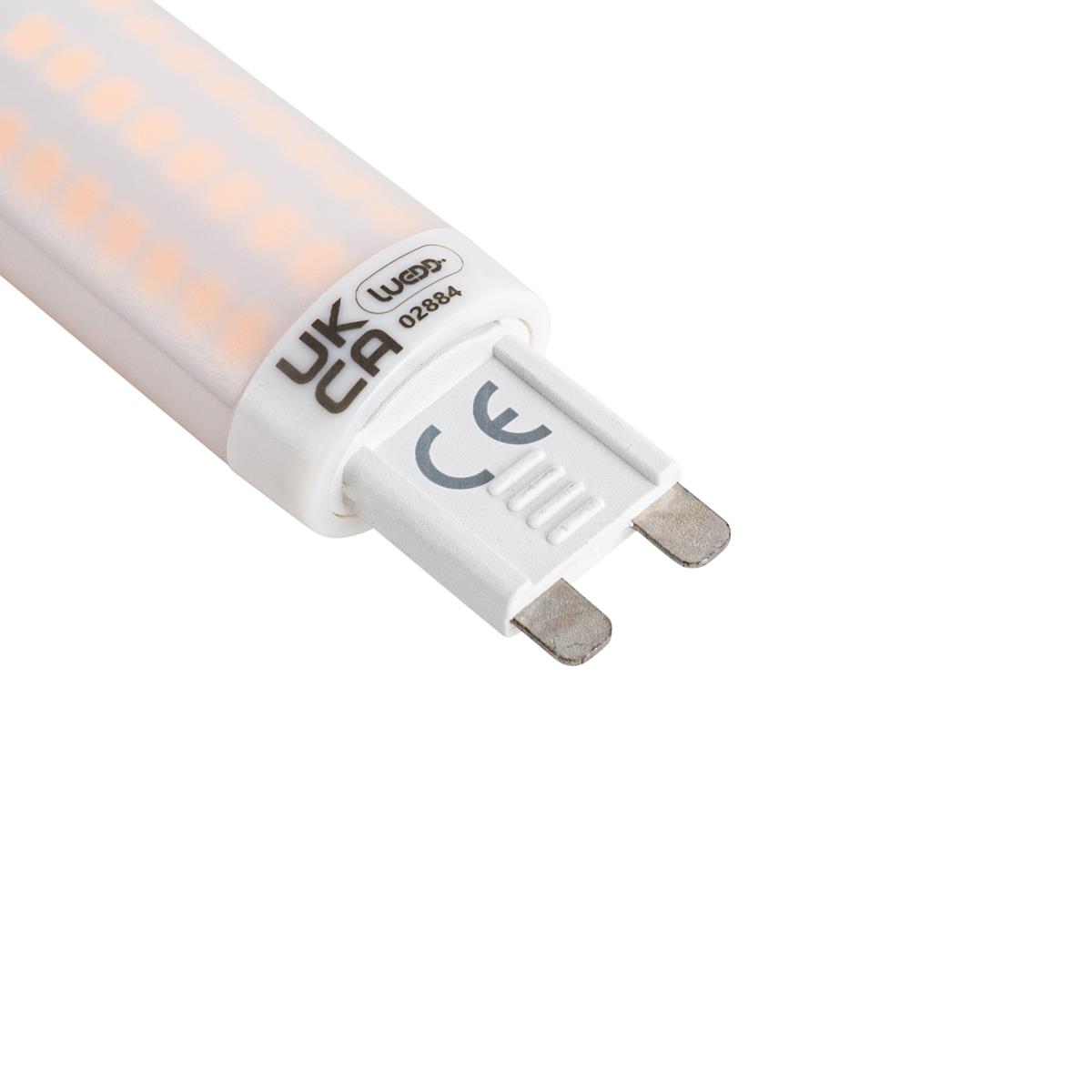 LUEDD G9 3-staps dimbaar LED lamp opaal 4.5W 500 lm 2700K