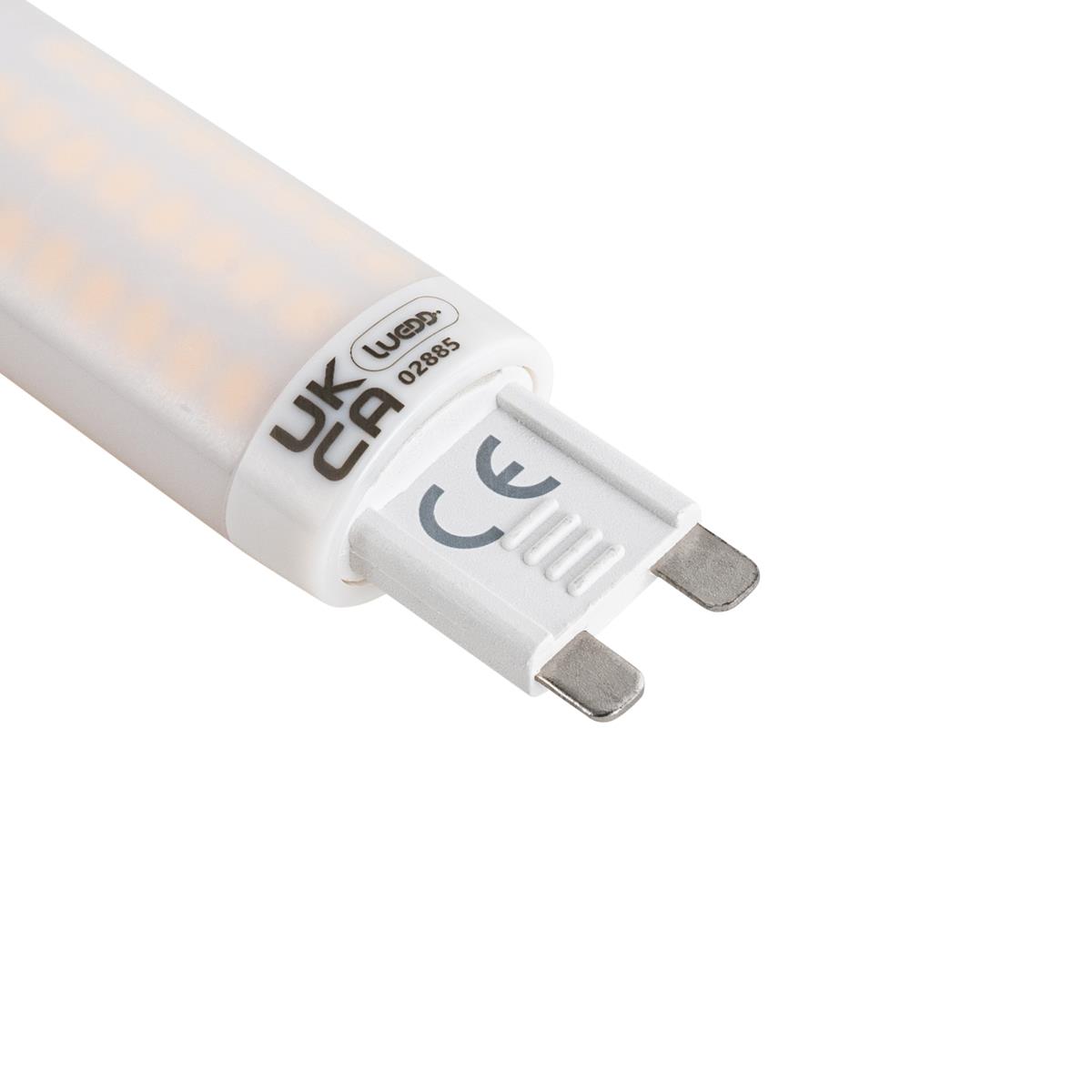 LUEDD G9 3-staps dimbaar LED lamp opaal 4.5W 500 lm 4000K
