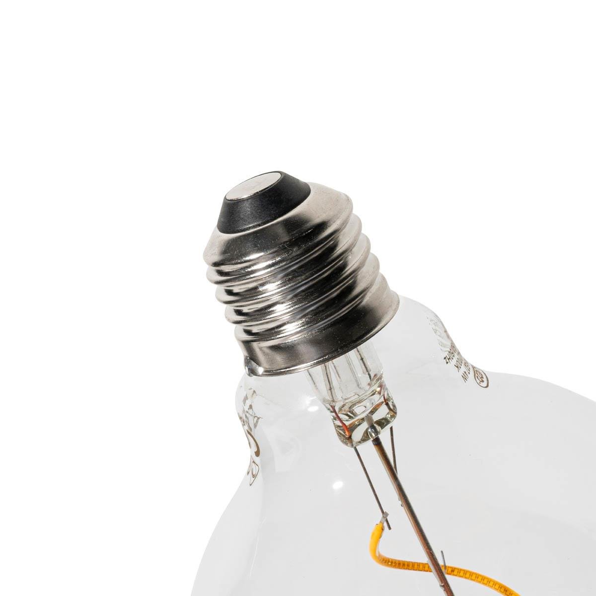 LUEDD E27 dimbare LED spiraal filament G95 4W 270 lm 2200K