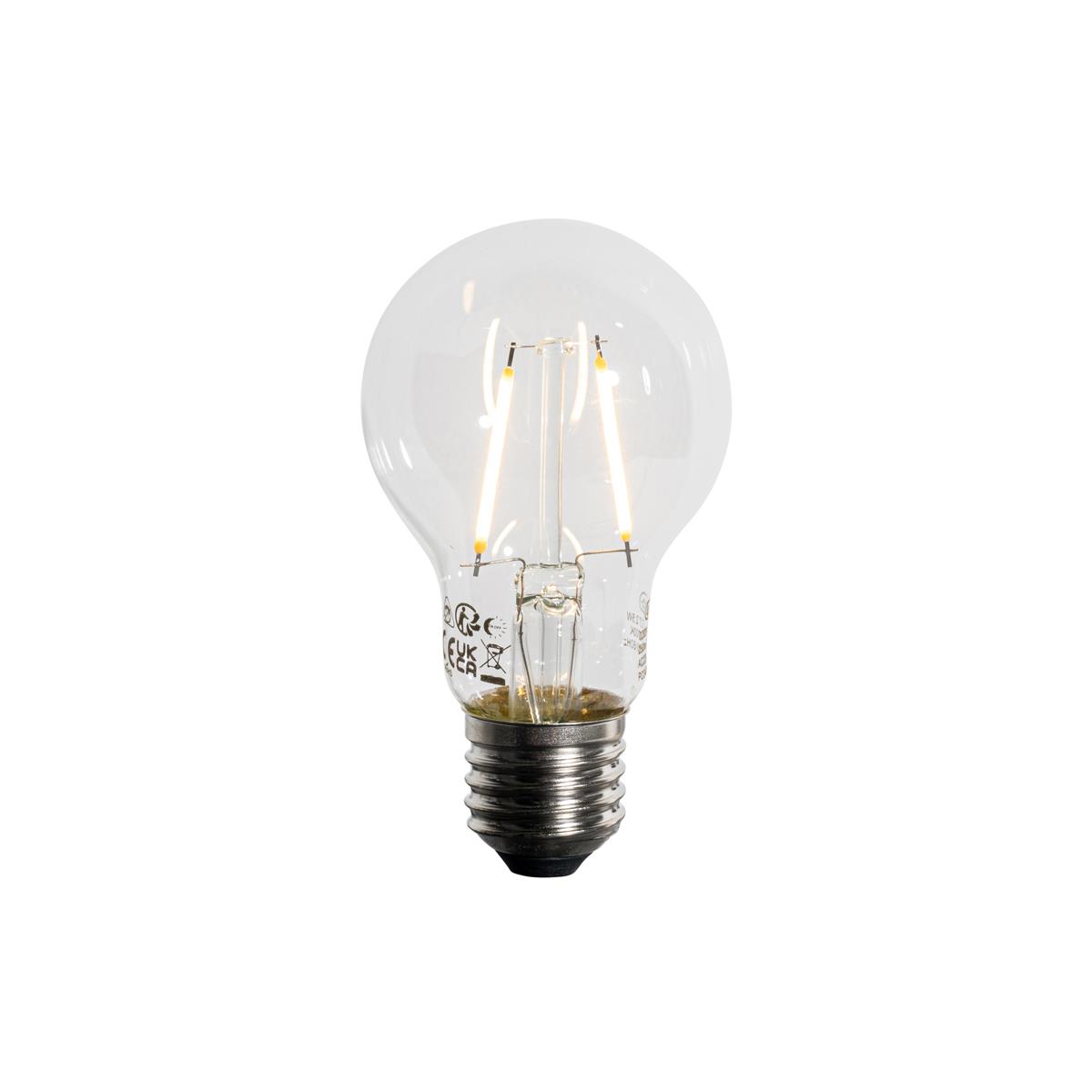 LUEDD E27 LED lamp A60 lux sensor 2,5W 250 lm 3000K