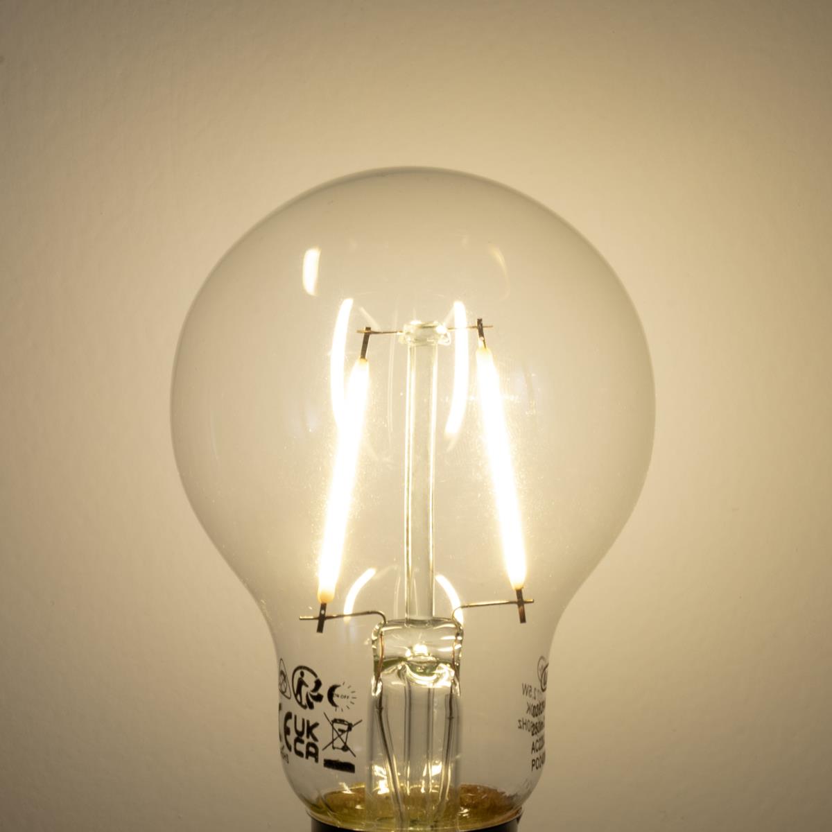 LUEDD E27 LED lamp A60 lux sensor 2,5W 250 lm 3000K