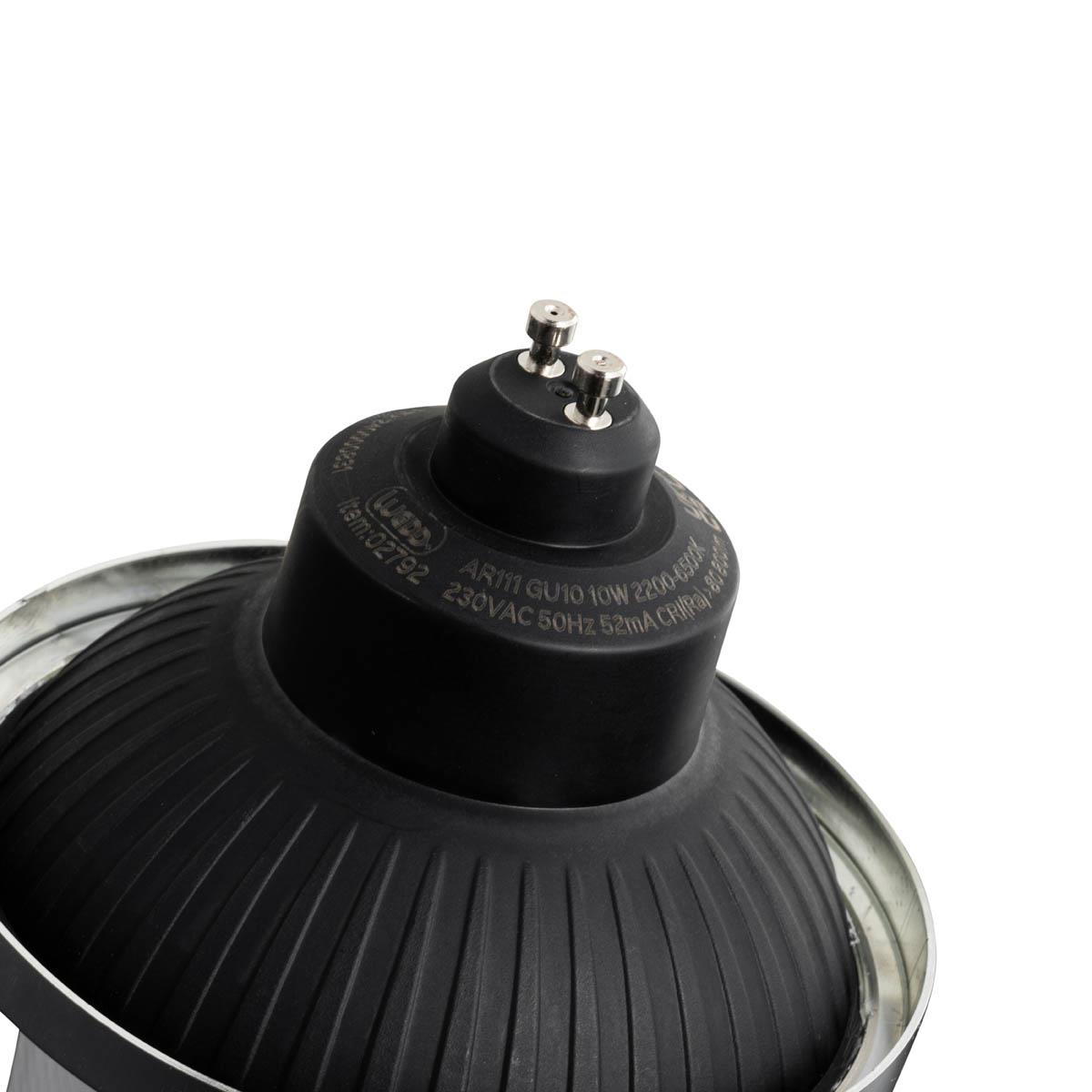 LUEDD Smart GU10 dimbare LED lamp AR111 10W 800 lm 2200 - 6500K