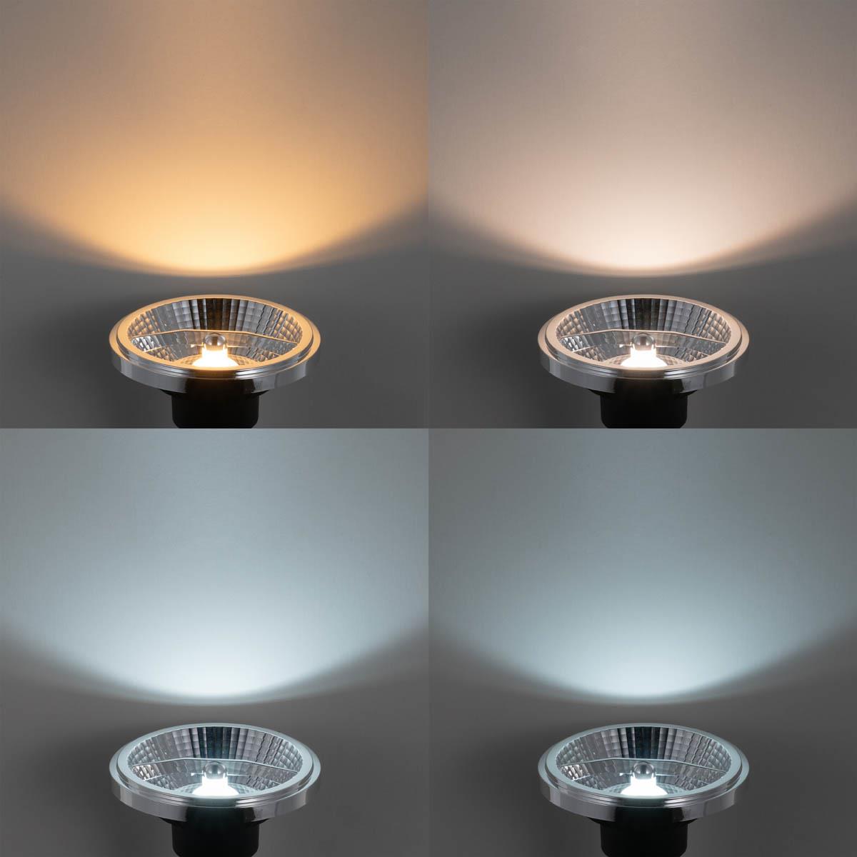 LUEDD Smart GU10 dimbare LED lamp AR111 10W 800 lm 2200 - 6500K