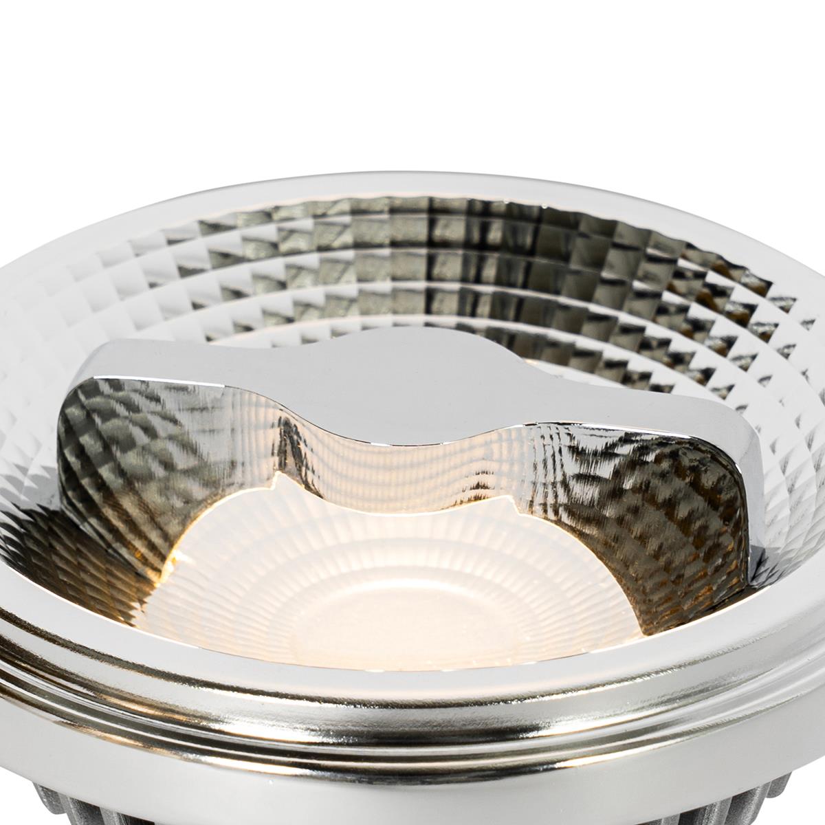 LUEDD G53 dimbare LED lamp AR111 12W 600 lm 2700K