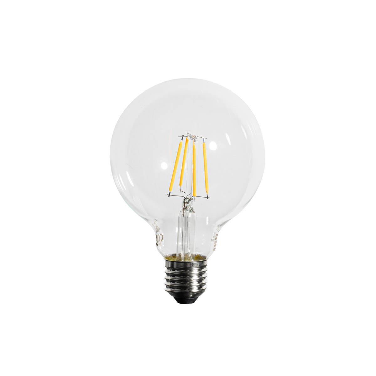 LUEDD E27 dimbare LED lamp G95 5W 450 lm 2700K