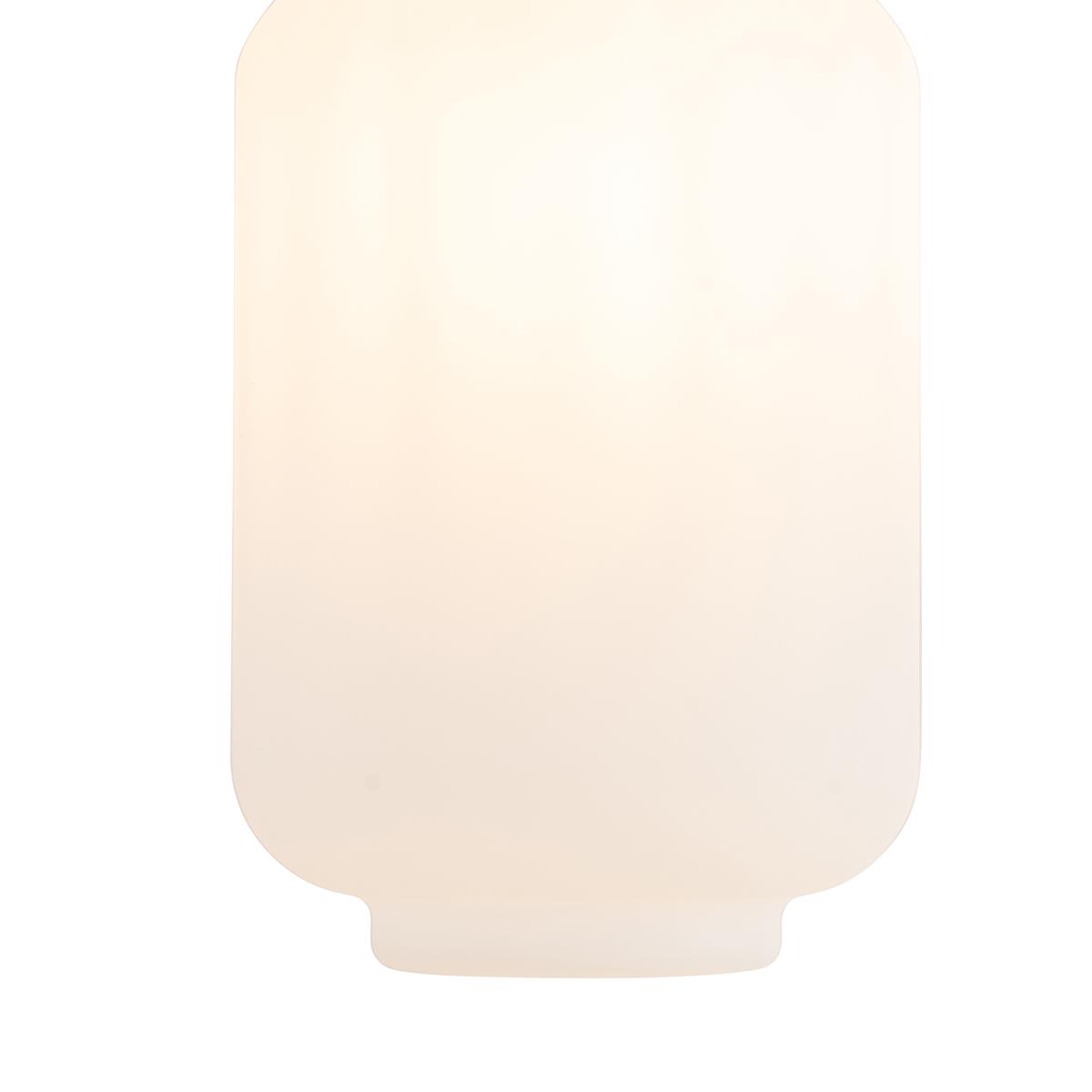 QAZQA Smart buiten hanglamp wit 20cm incl. Wifi A60 - Pion